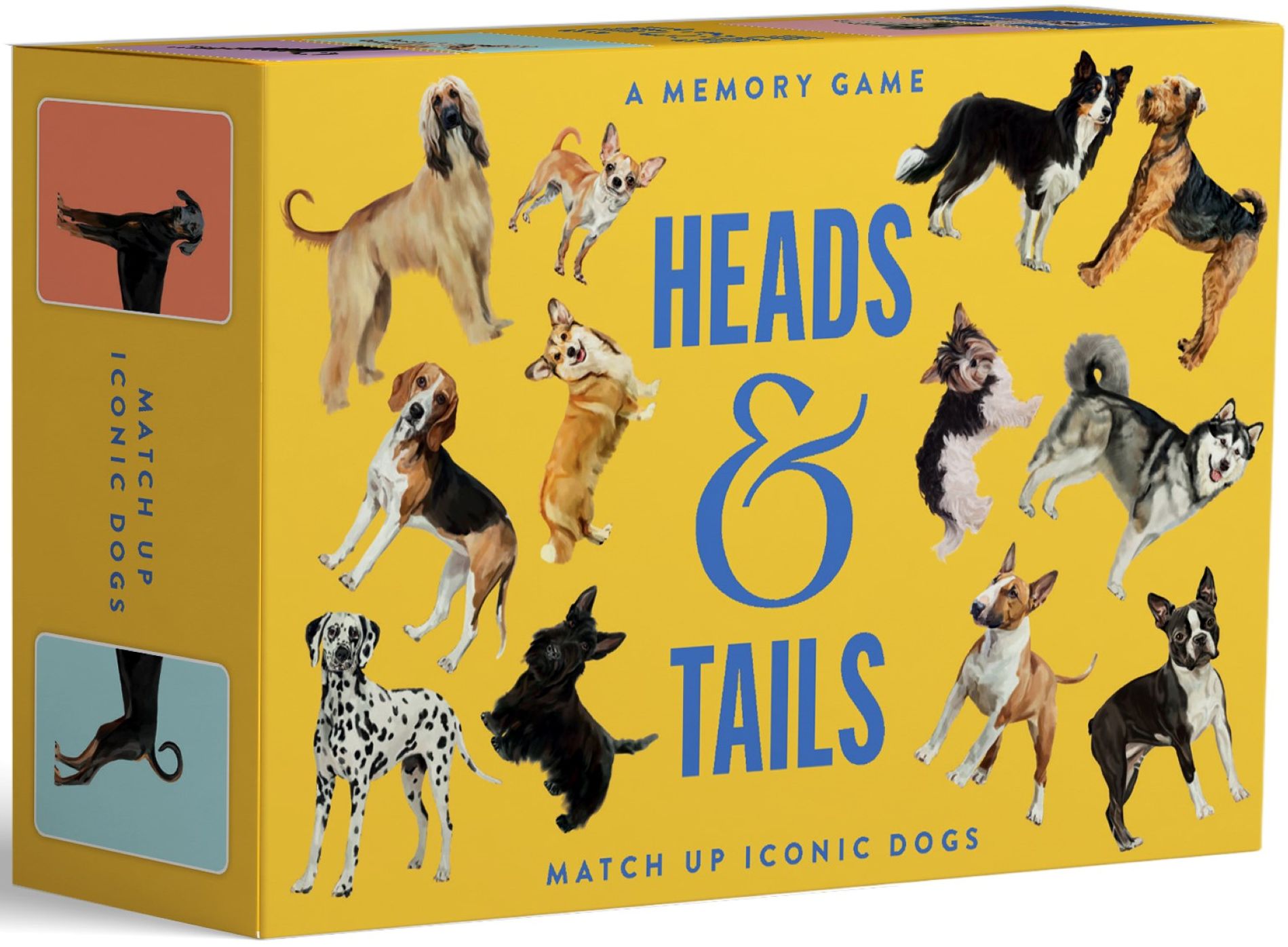 Heads & Tails: A Dog Memory Game: Match Up Iconic Dogs