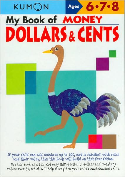 Kumon My Book of Money Dollars and Cents