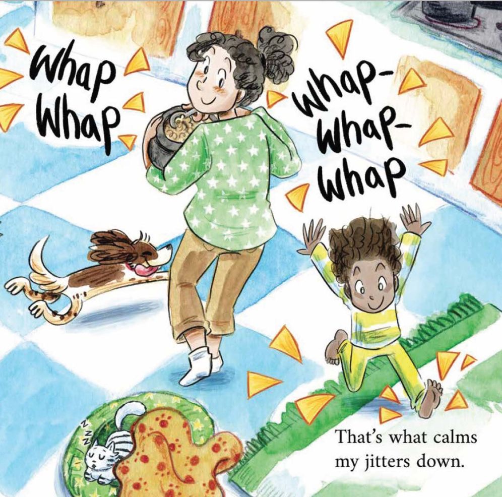 Wiggles, Stomps, and Squeezes Calm My Jitters Down