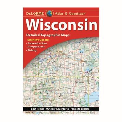 Delorme Atlas Wisconsin 12E