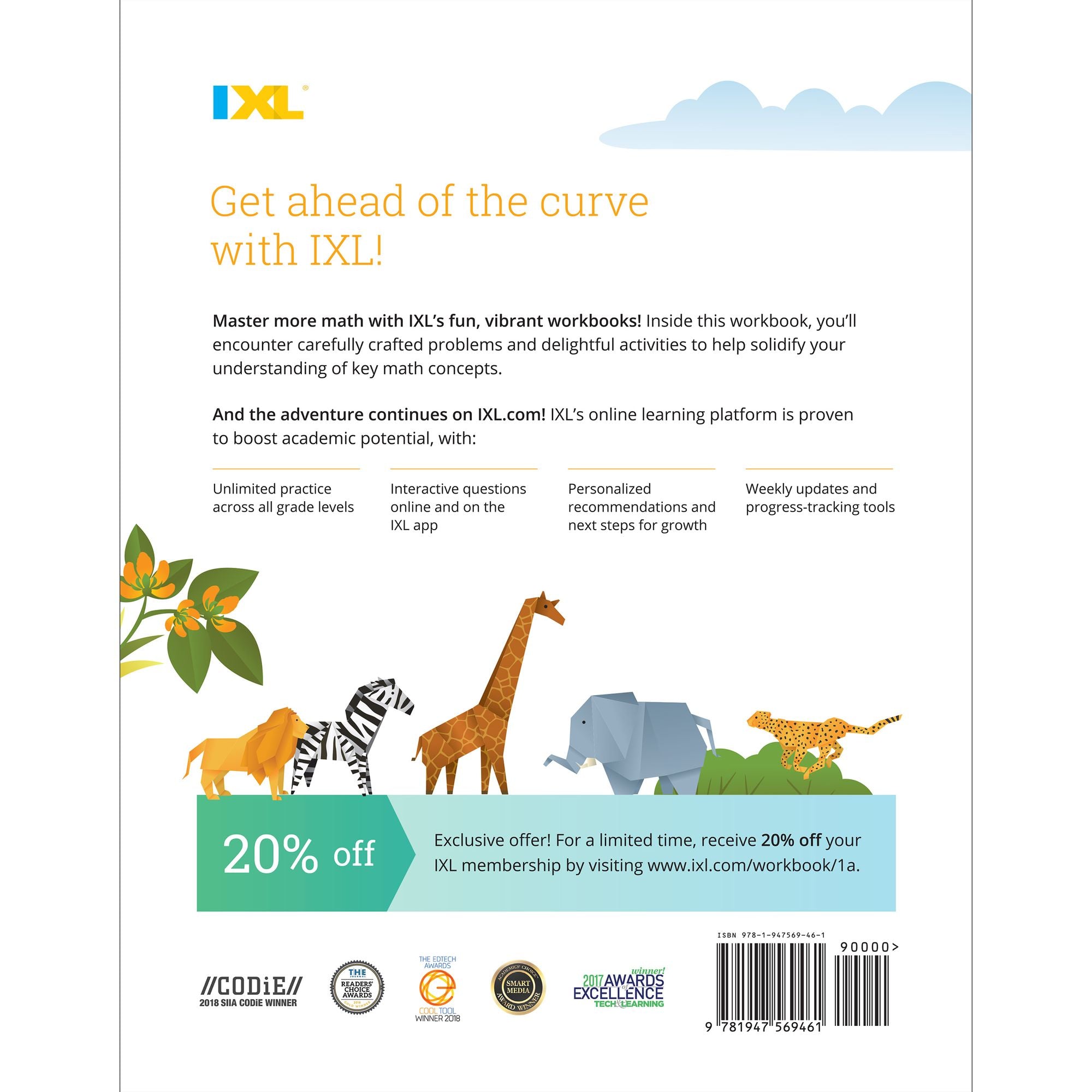 Grade 1 Addition Workbook (IXL Workbooks)