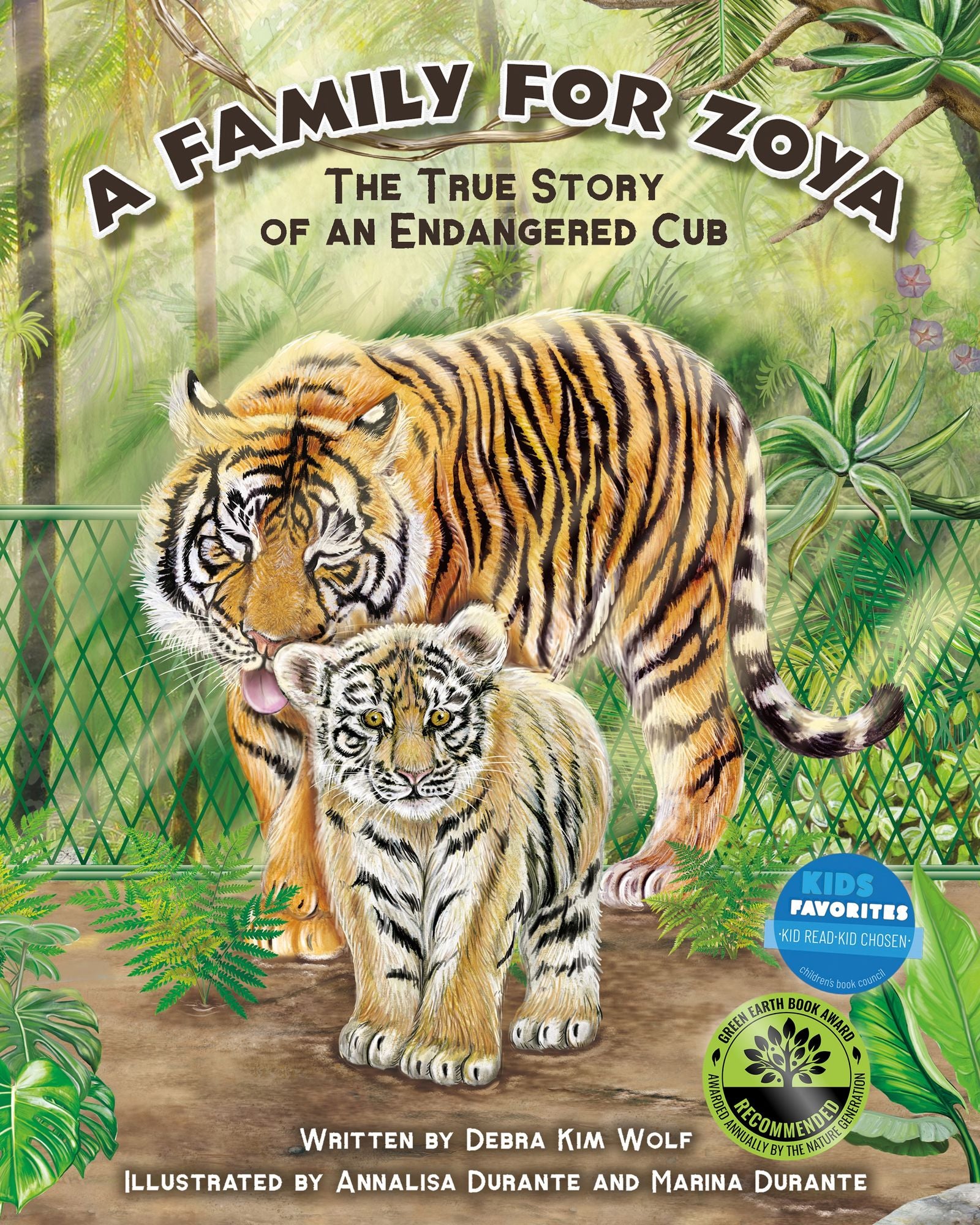 A Family for Zoya: The True Story of an Endangered Cub
