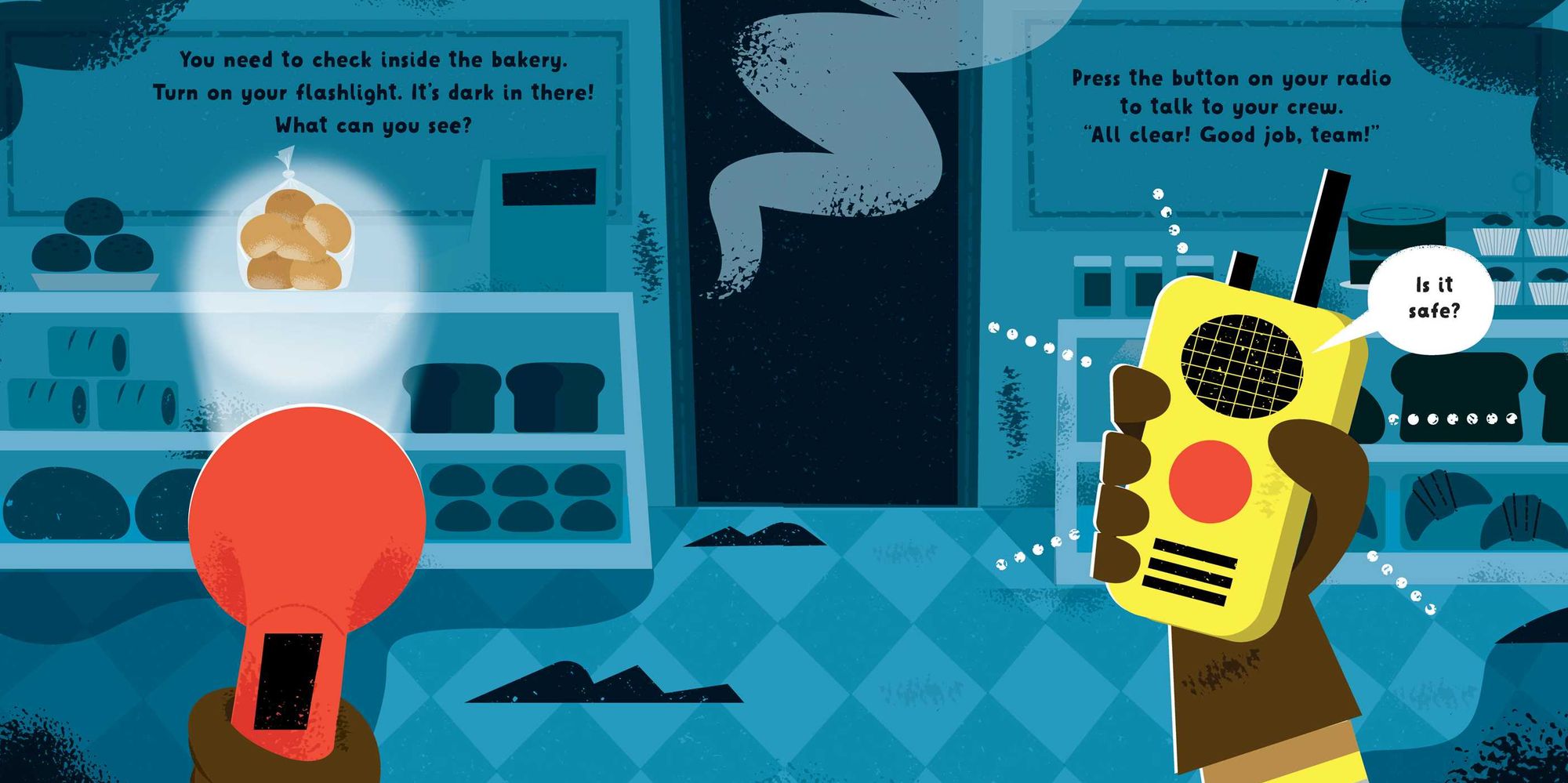 I'm the Fire Engine Driver: Jump into the driver's seat and help to put out the fire!