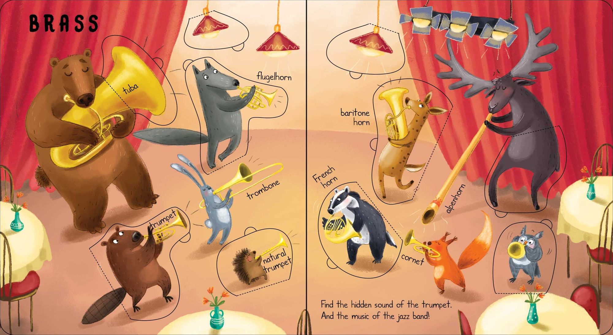 I Love Music - The Orchestra: A Sound Board Book with Flaps