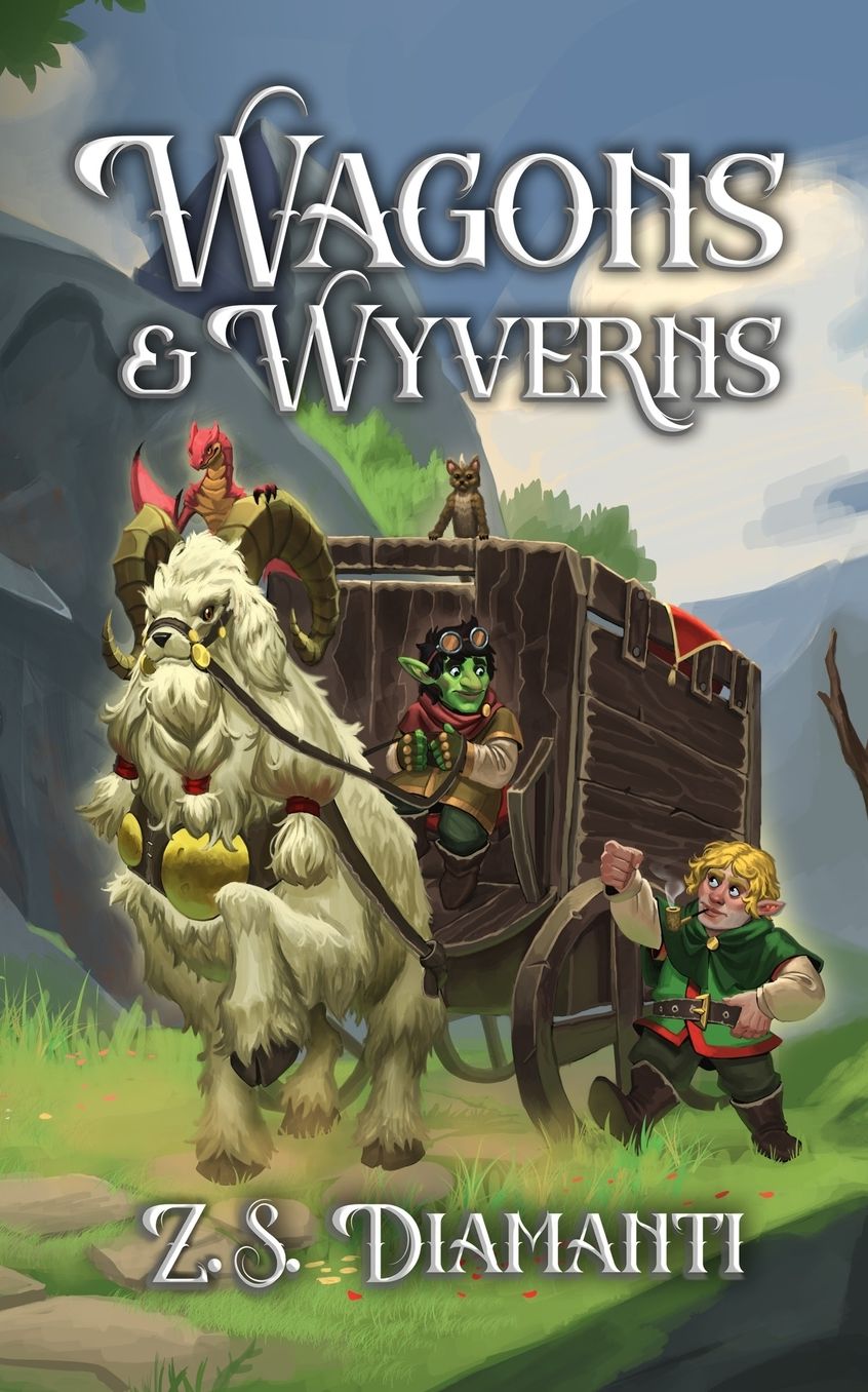 Wagons & Wyverns: A Cozy Fantasy (Fables of Finlestia)