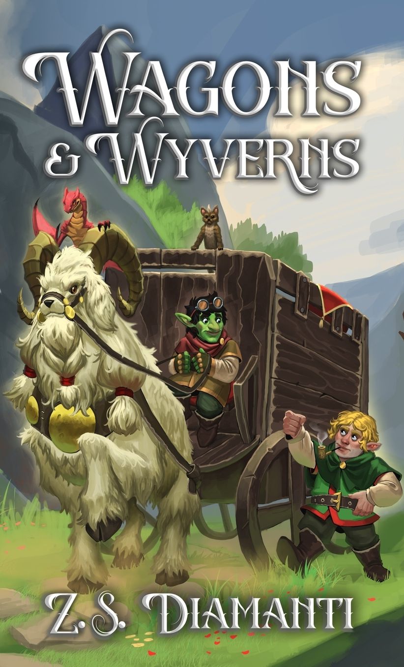 Wagons & Wyverns: A Cozy Fantasy (Fables of Finlestia)