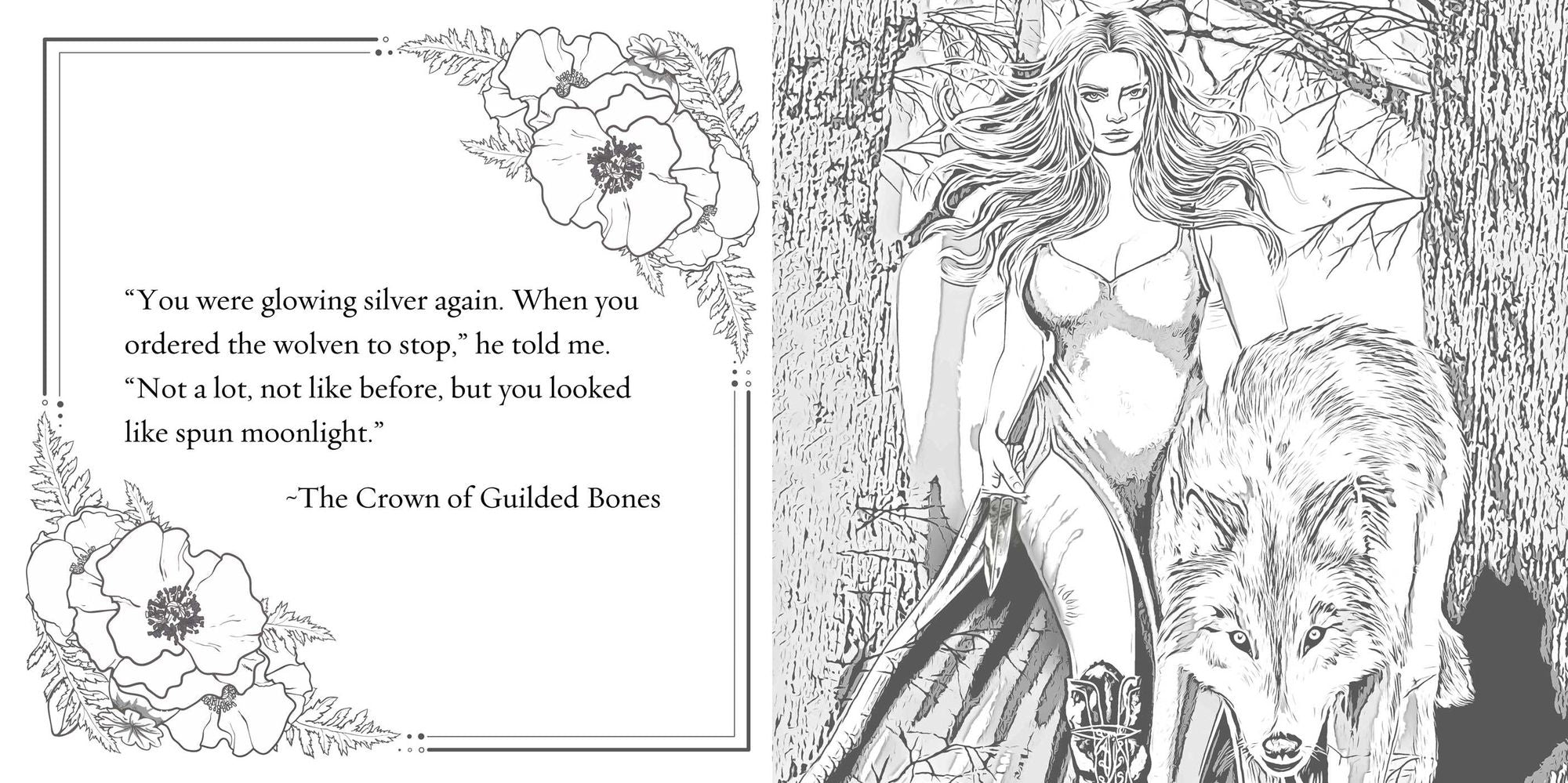 The Official Blood and Ash Coloring Book