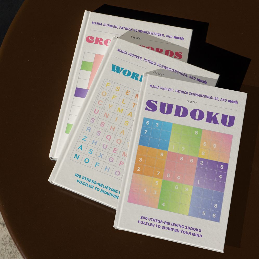 200 Stress-Relieving Sudoku Puzzles to Sharpen Your Mind: Presented by Maria Shriver, Patrick Schwarzenegger, and MOSH
