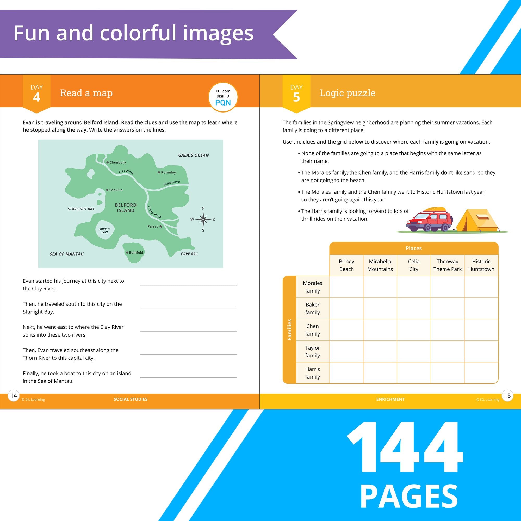 The IXL Ultimate Summer Workbook: For the Summer Between Grades 3 & 4