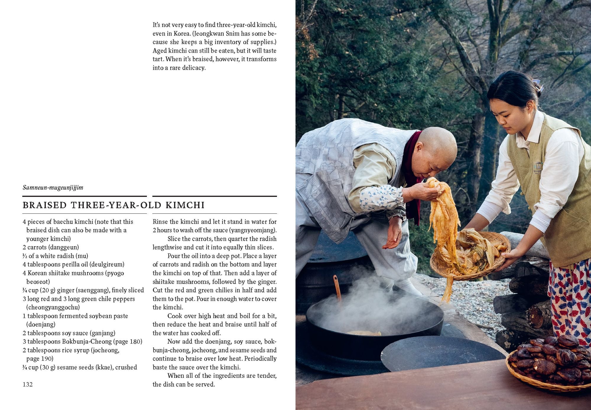Korean Temple Cooking: Lessons on Life and Buddhism, with Recipes, the Life and Work of Jeongkwan Snim