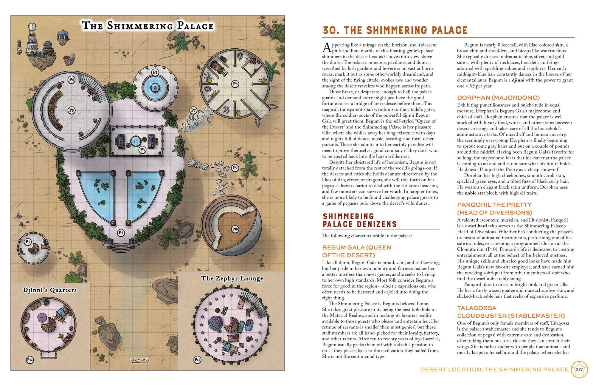 The Creative Game Master's Guide to Extraordinary Locations: & How to Design Them