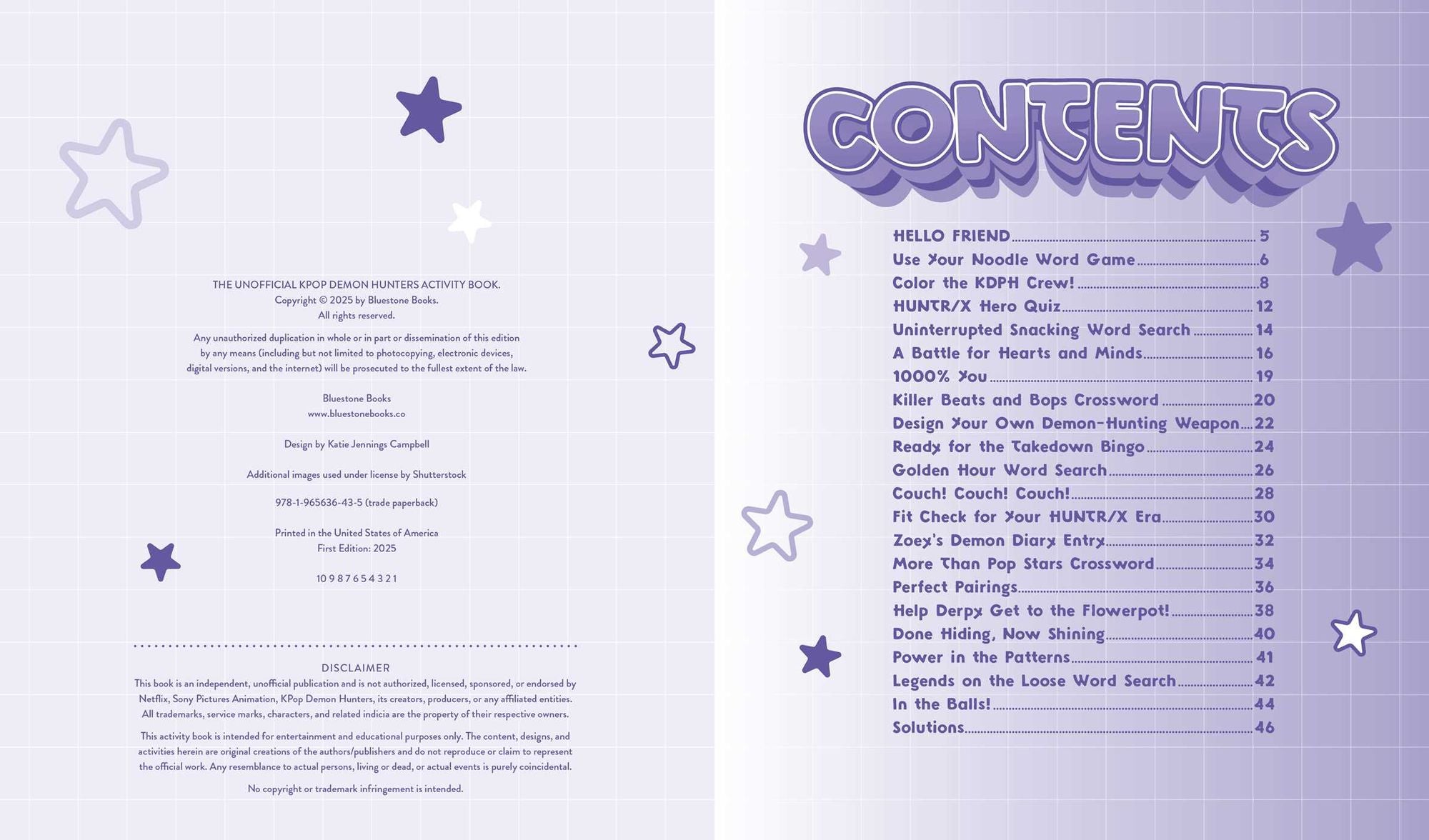 The Unofficial KPop Demon Hunters Activity Book: Games, Quizzes, Trivia, and More to Unleash Your Inner Idol!
