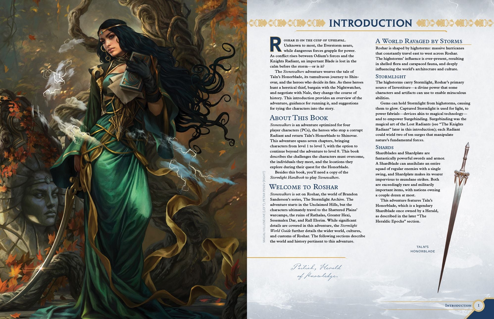 Cosmere RPG: Stormlight Archive Stonewalkers Adventure