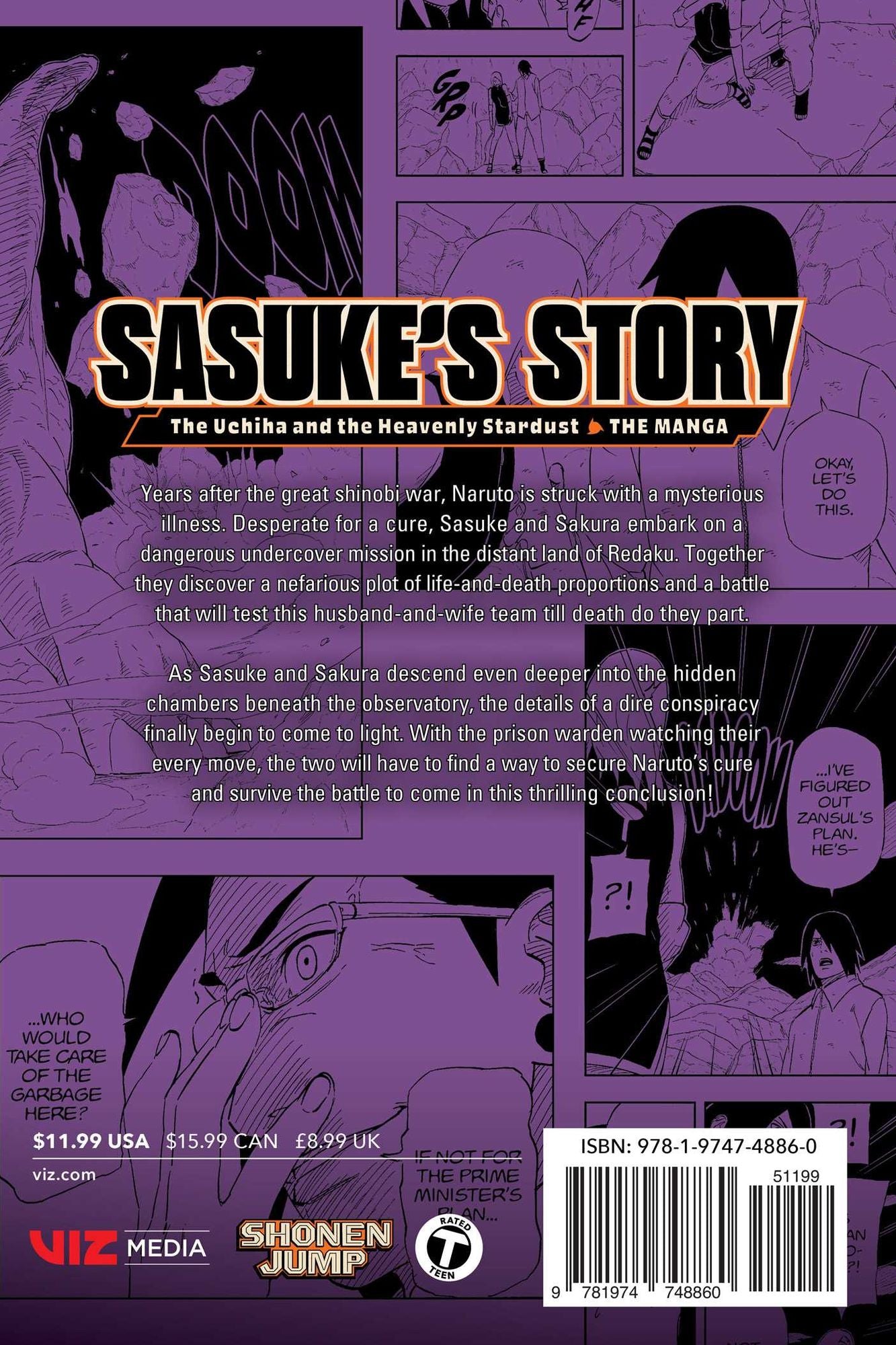 Naruto: Sasuke's Story-The Uchiha and the Heavenly Stardust: The Manga, Vol. 2
