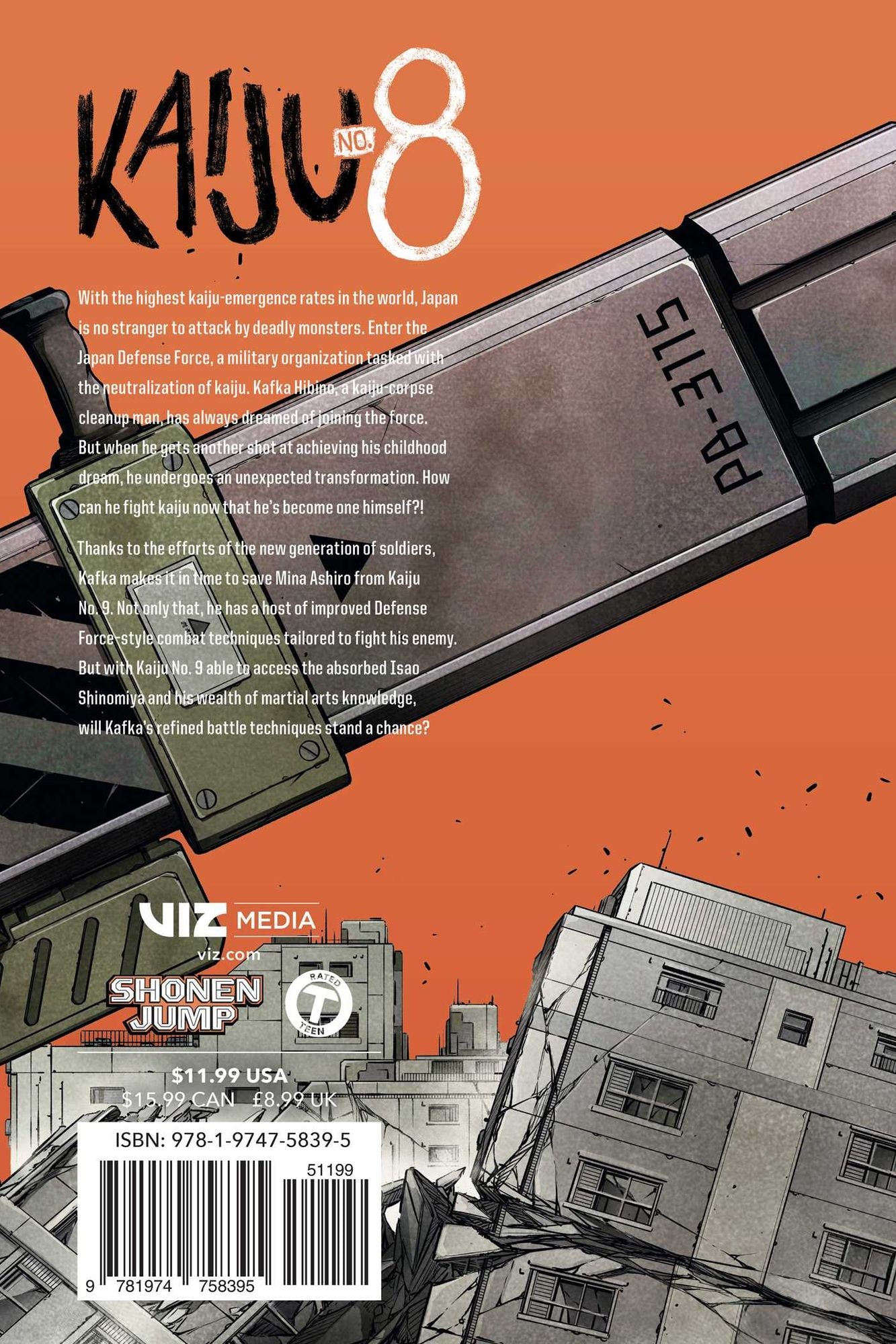 Kaiju No. 8, Vol. 14