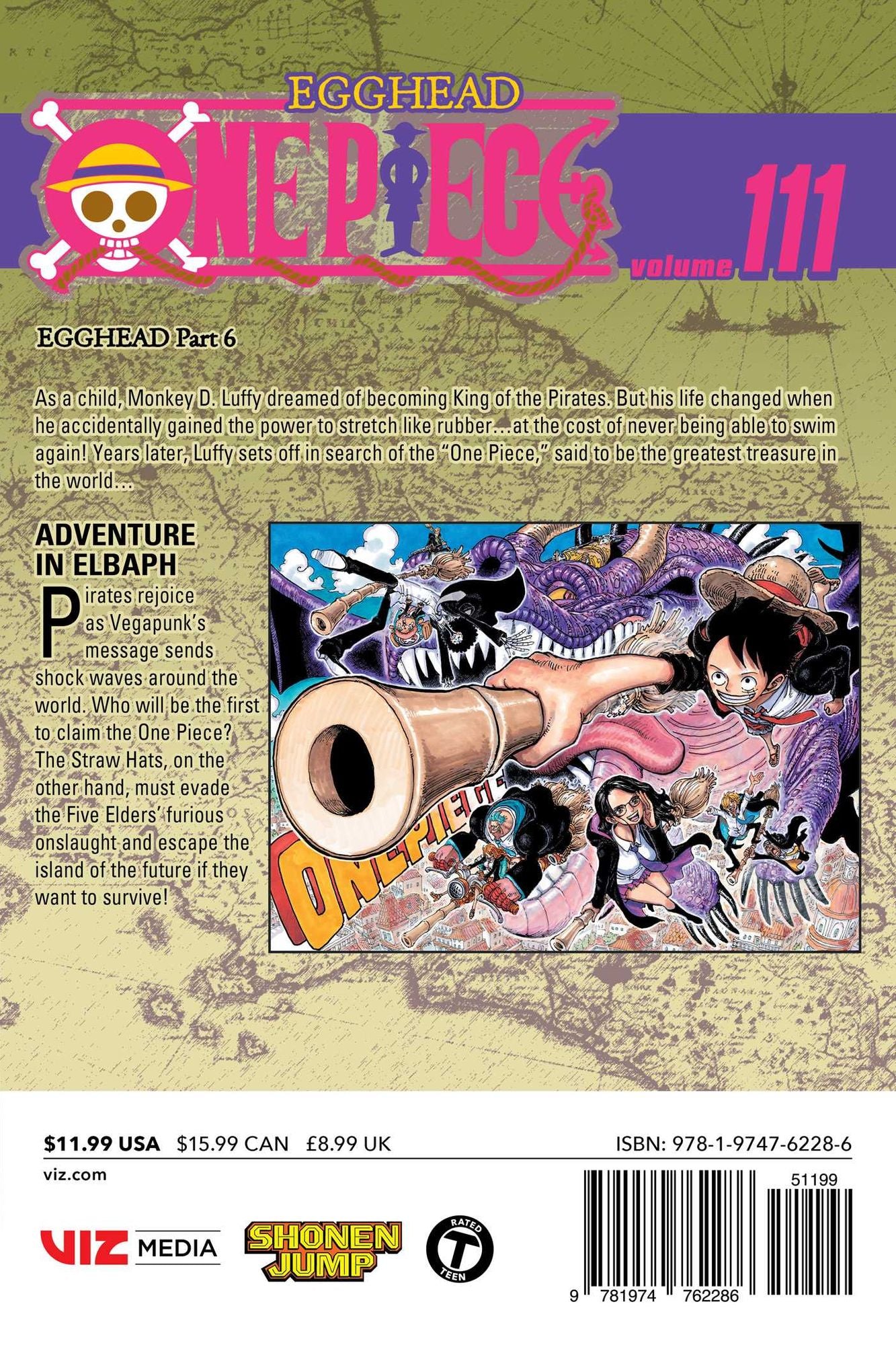 One Piece, Vol. 111