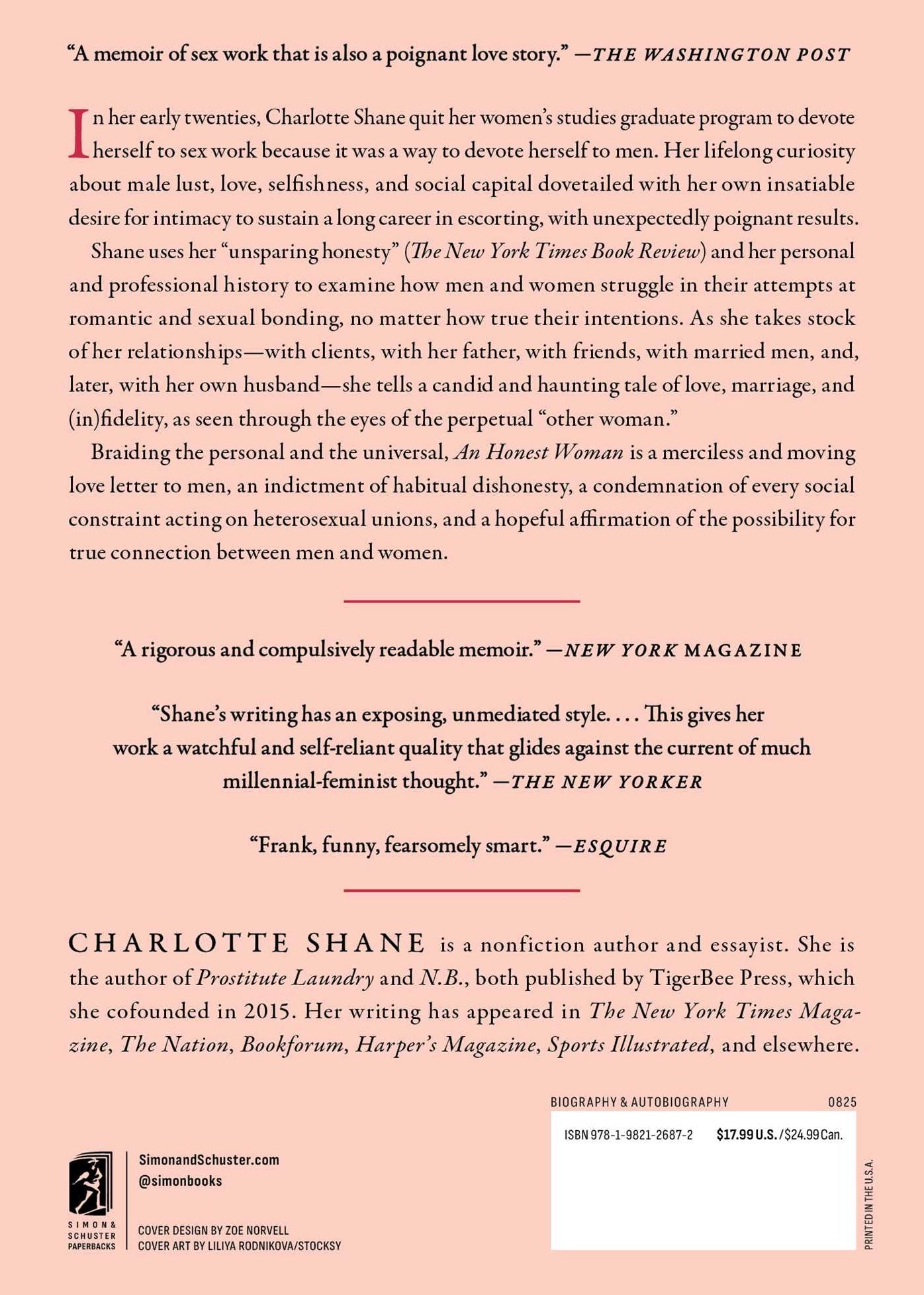 An Honest Woman: A Memoir of Love and Sex Work