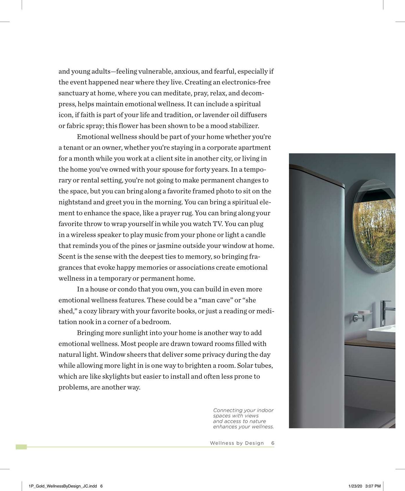 Wellness by Design: A Room-by-Room Guide to Optimizing Your Home for Health, Fitness, and Happiness