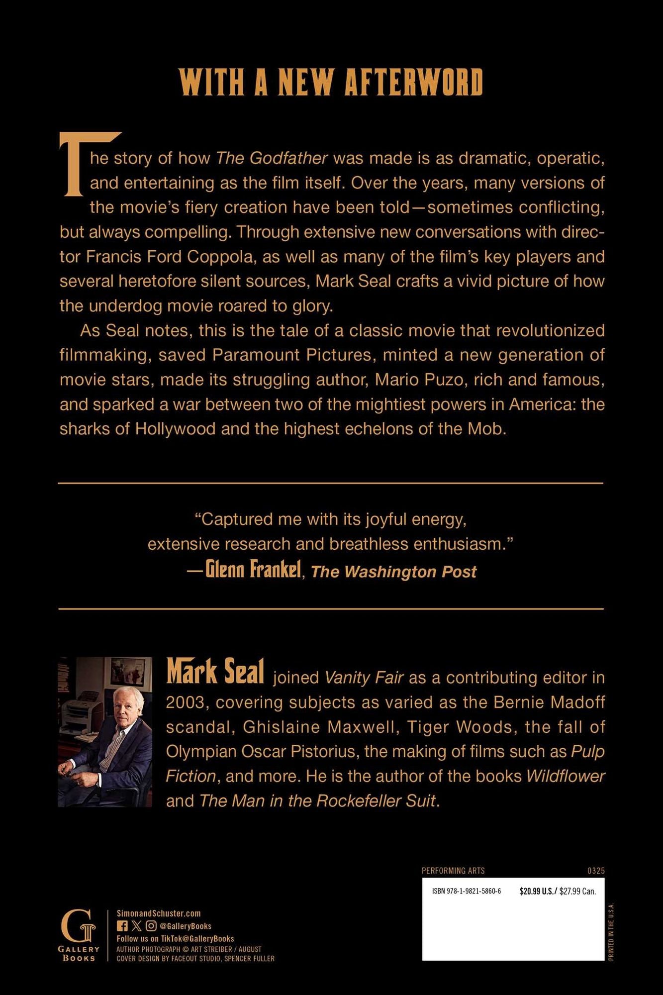 Leave the Gun, Take the Cannoli: The Epic Story of the Making of The Godfather