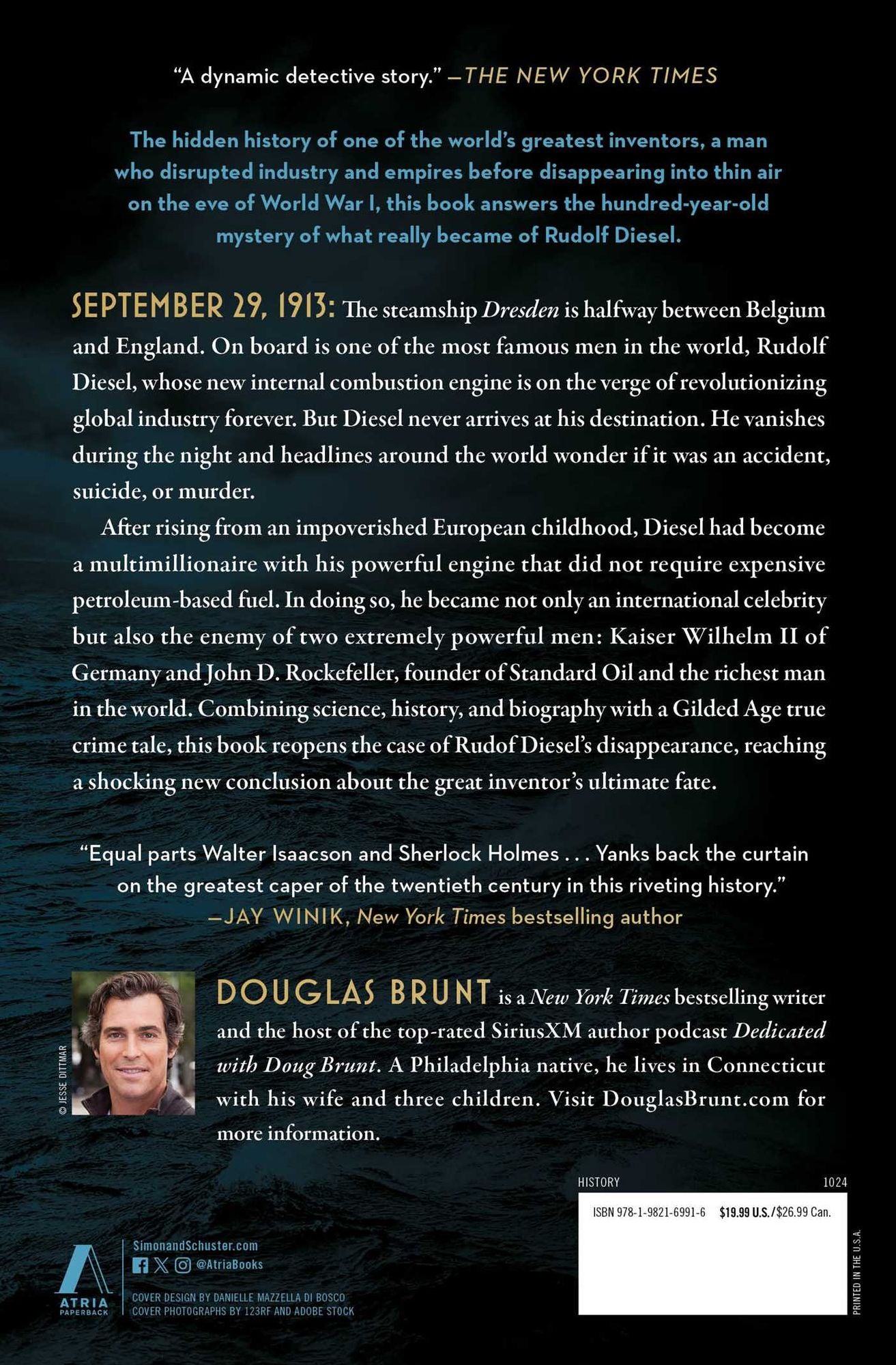 The Mysterious Case of Rudolf Diesel: Genius, Power, and Deception on the Eve of World War I