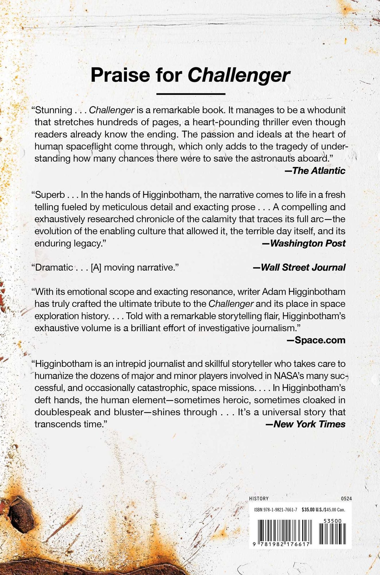 Challenger: A True Story of Heroism and Disaster on the Edge of Space