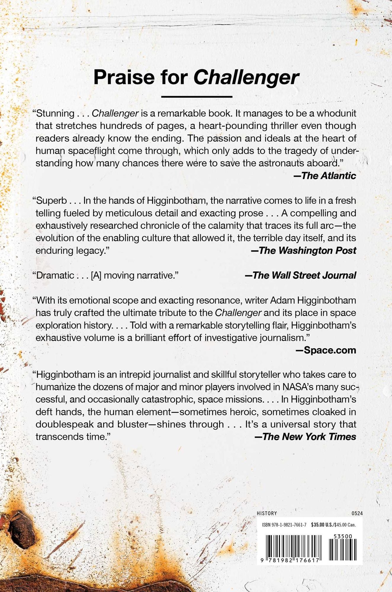 Challenger: A True Story of Heroism and Disaster on the Edge of Space