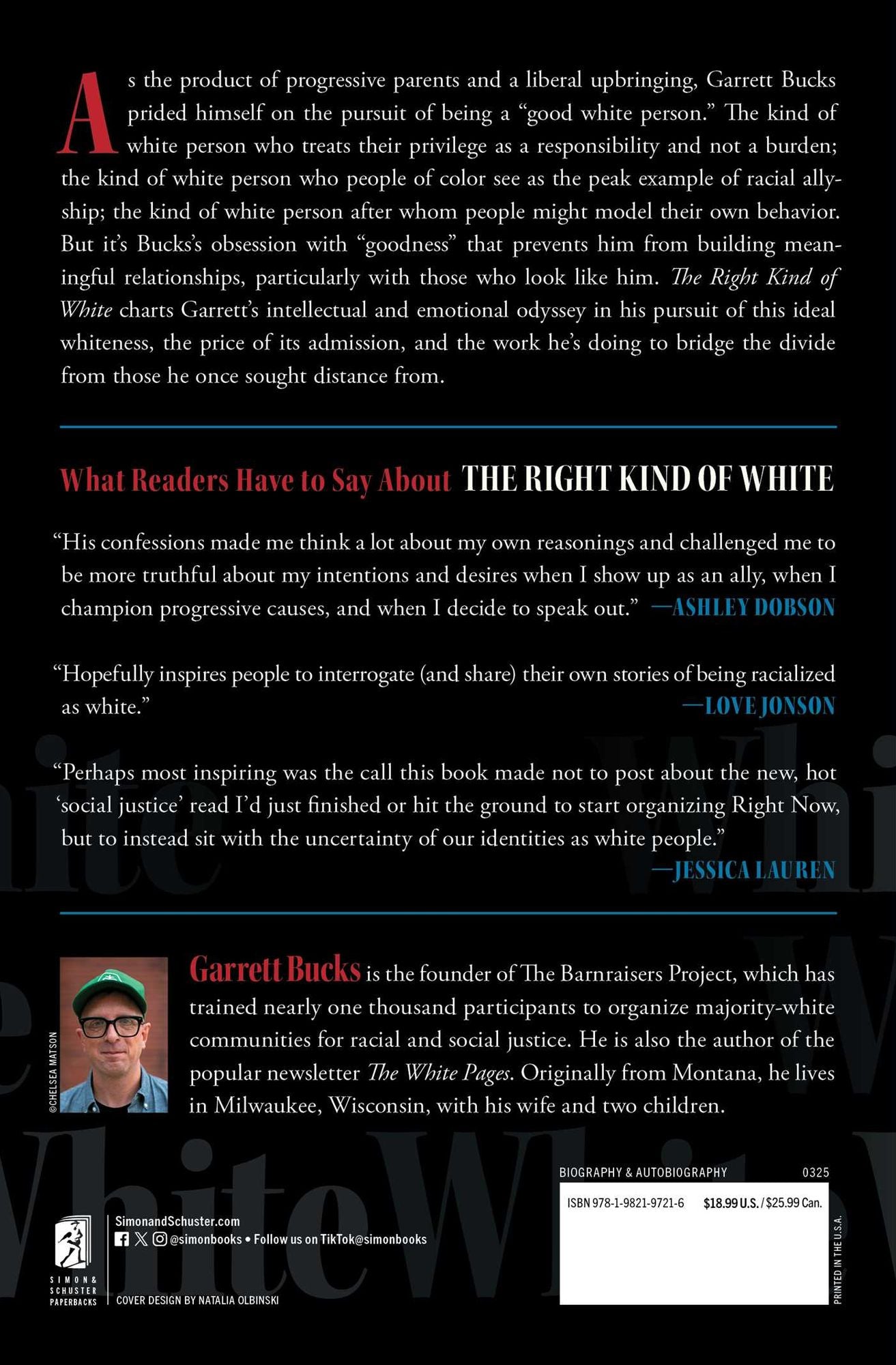 The Right Kind of White: A Memoir