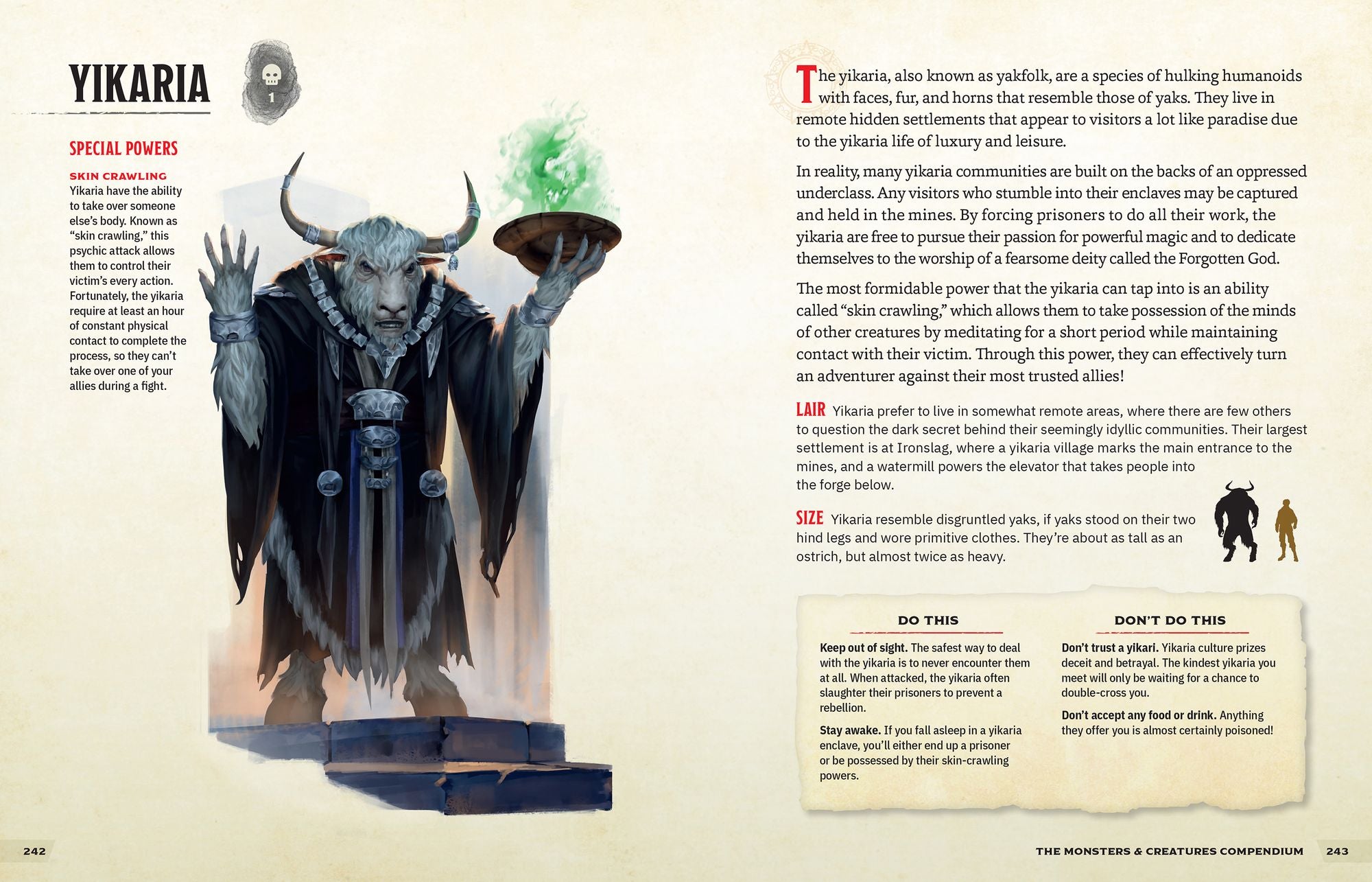 The Monsters & Creatures Compendium (Dungeons & Dragons): A Young Adventurer's Guide