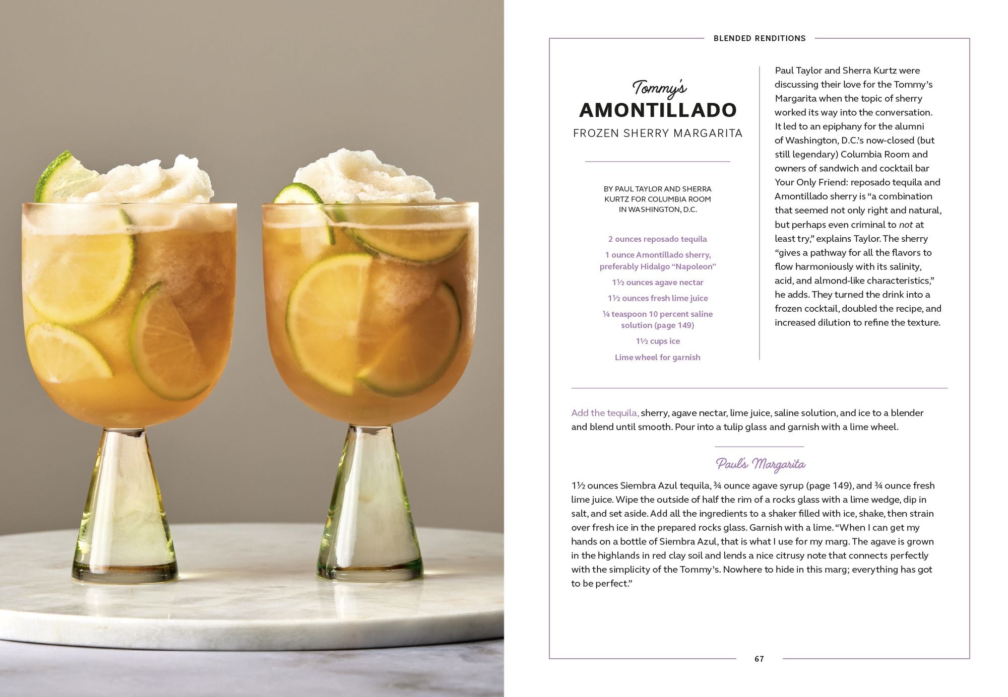 Margarita Time: 60+ Tequila & Mezcal Cocktails, Served Up, Over & Blended