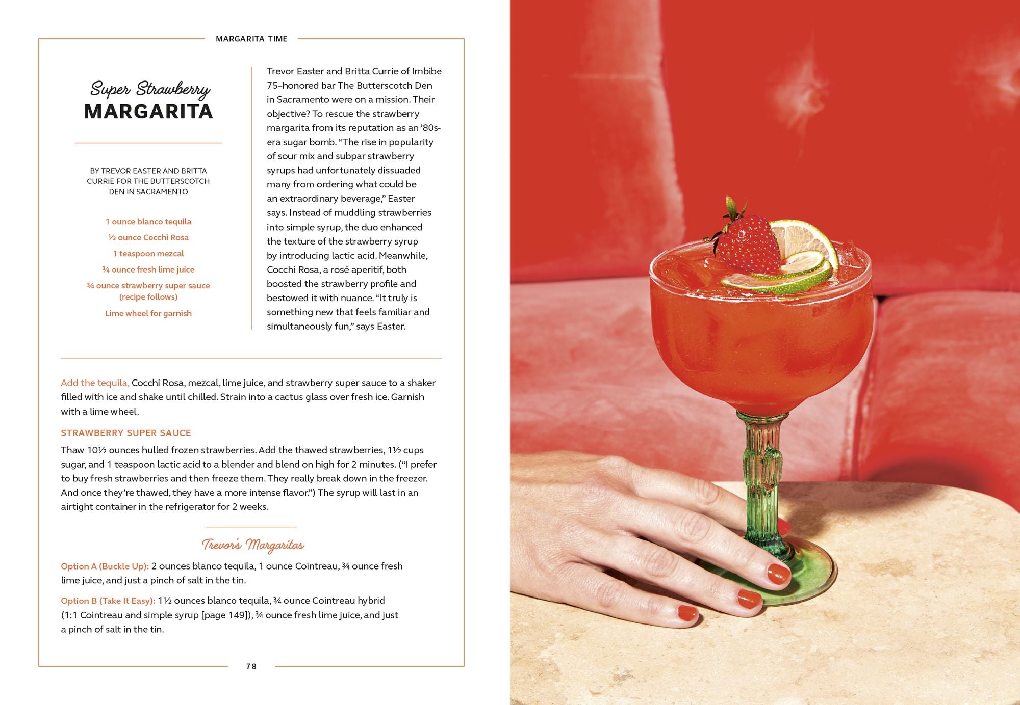 Margarita Time: 60+ Tequila & Mezcal Cocktails, Served Up, Over & Blended