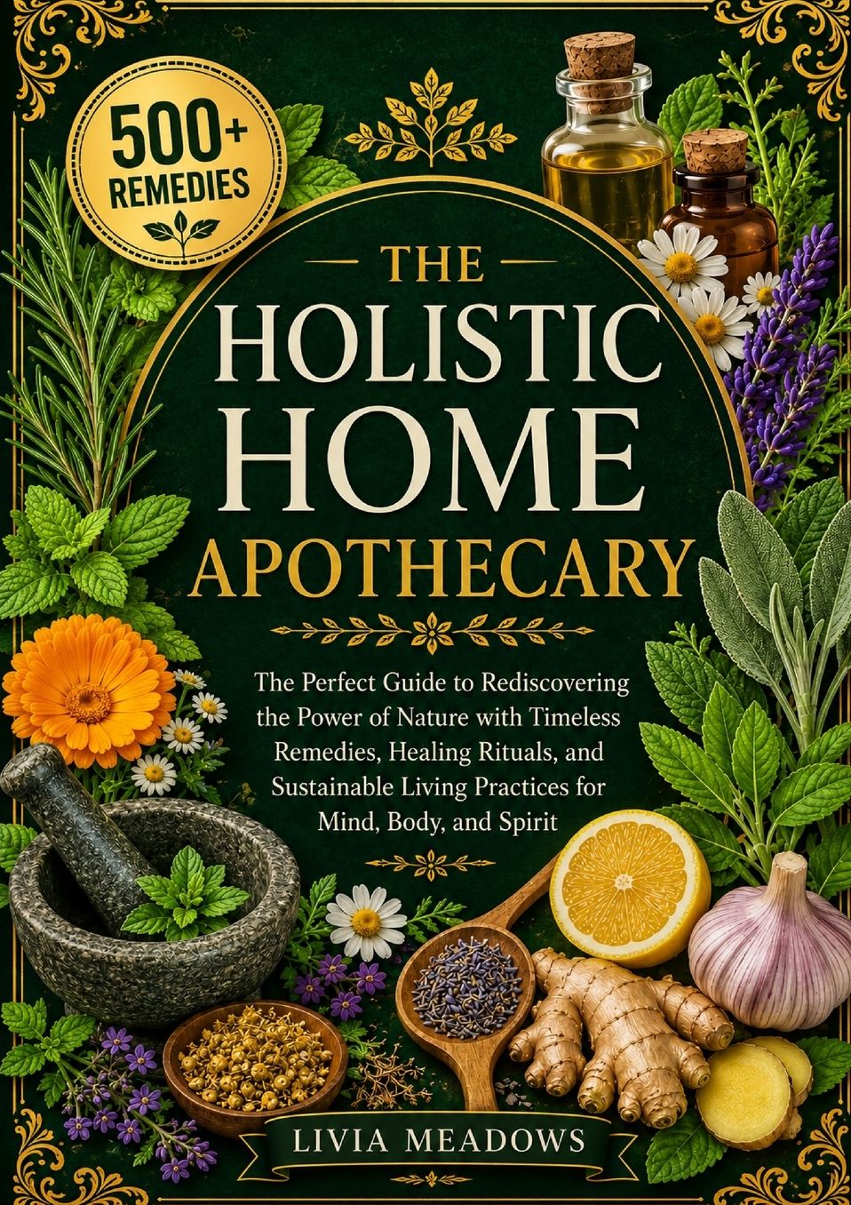 The Holistic Home Apothecary: The Perfect Guide to Rediscovering the Power of Nature with Timeless Remedies, Healing Rituals, and Sustainable Living Practices for Mind, Body, and Spirit
