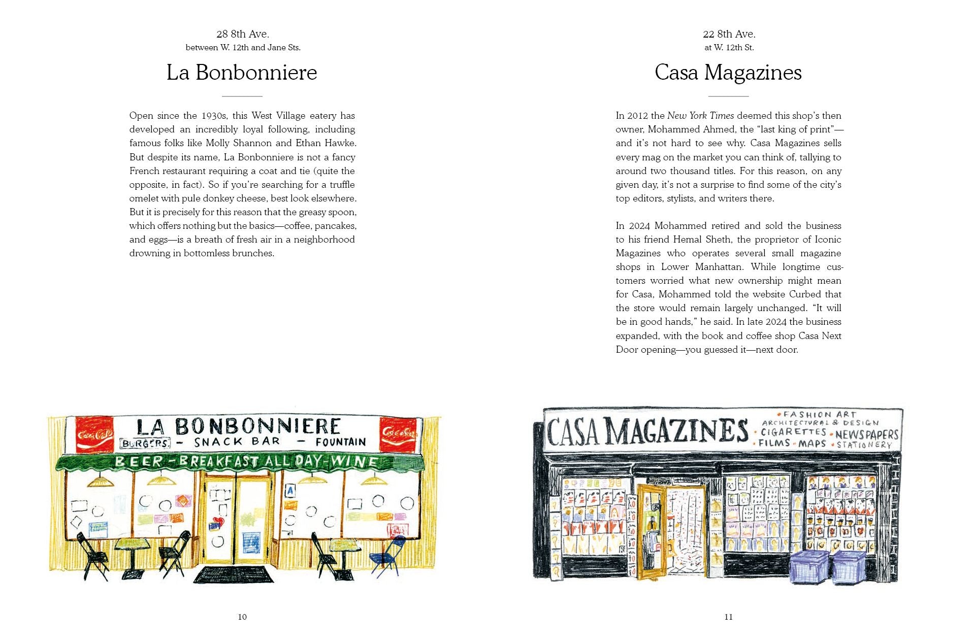 NYC Storefronts: Illustrations of the Big Apple's Best-Loved Spots (Compact Edition)