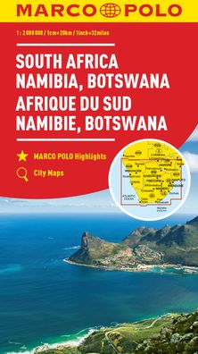 South Africa Marco Polo Map