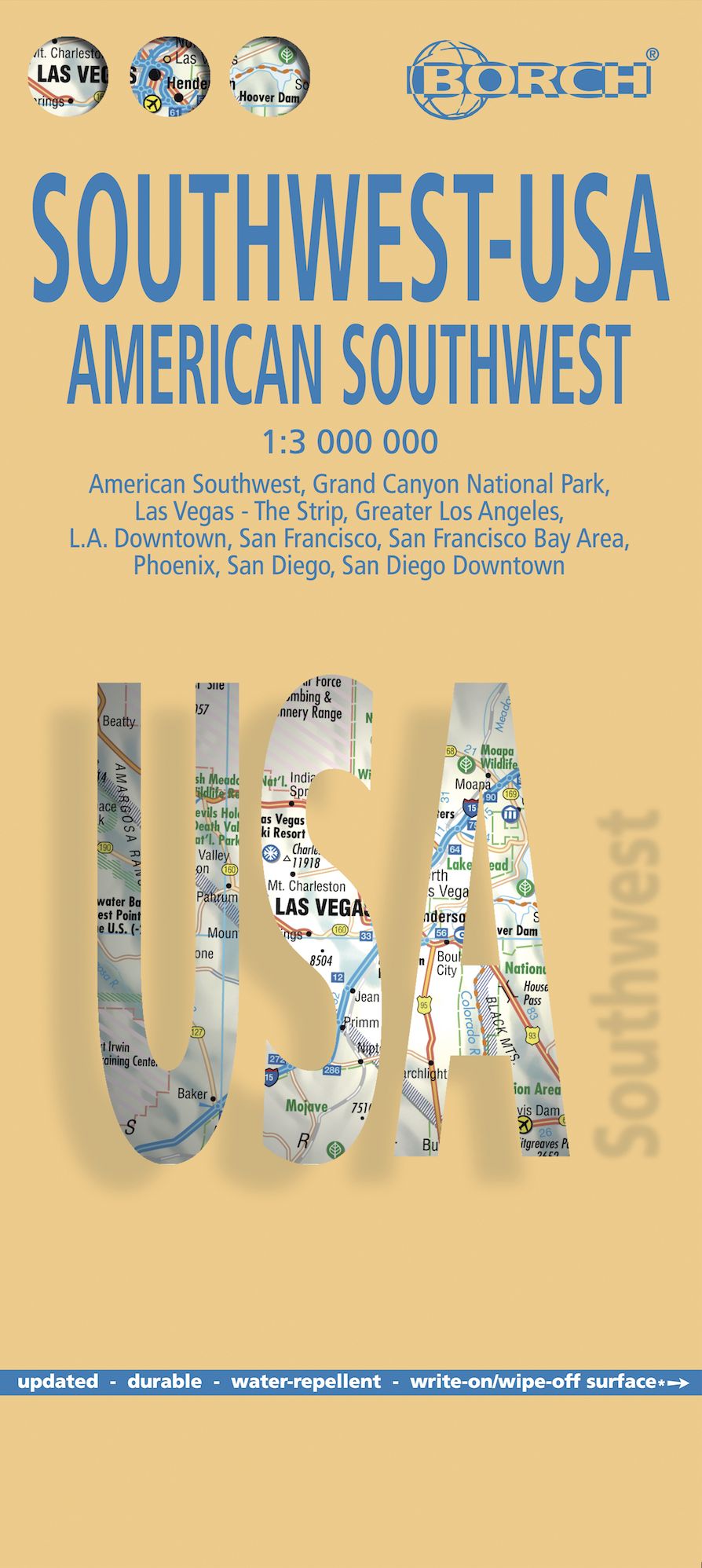 Southwestern USA Map