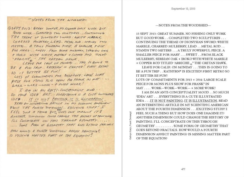 Jack Whitten: Notes from the Woodshed