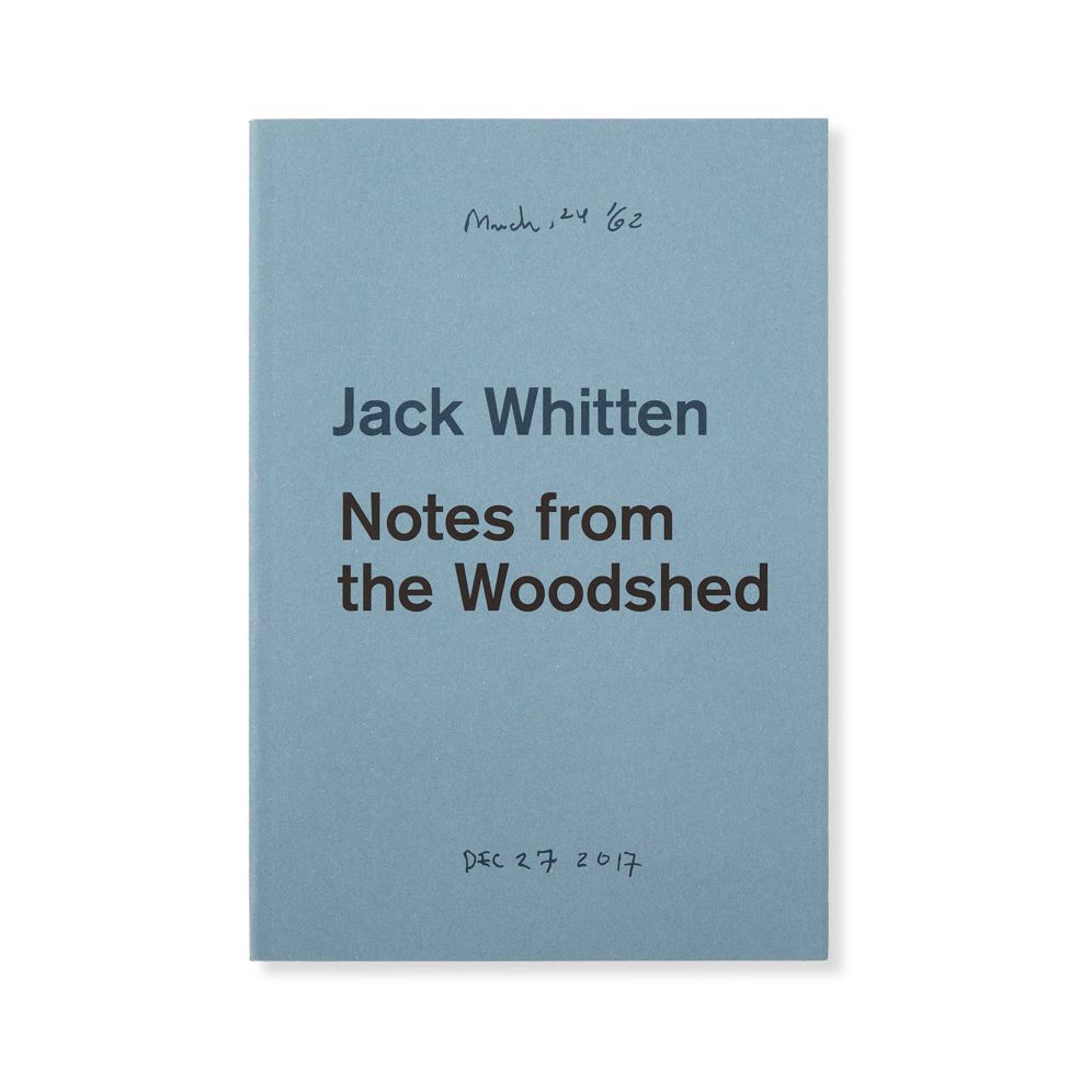 Jack Whitten: Notes from the Woodshed