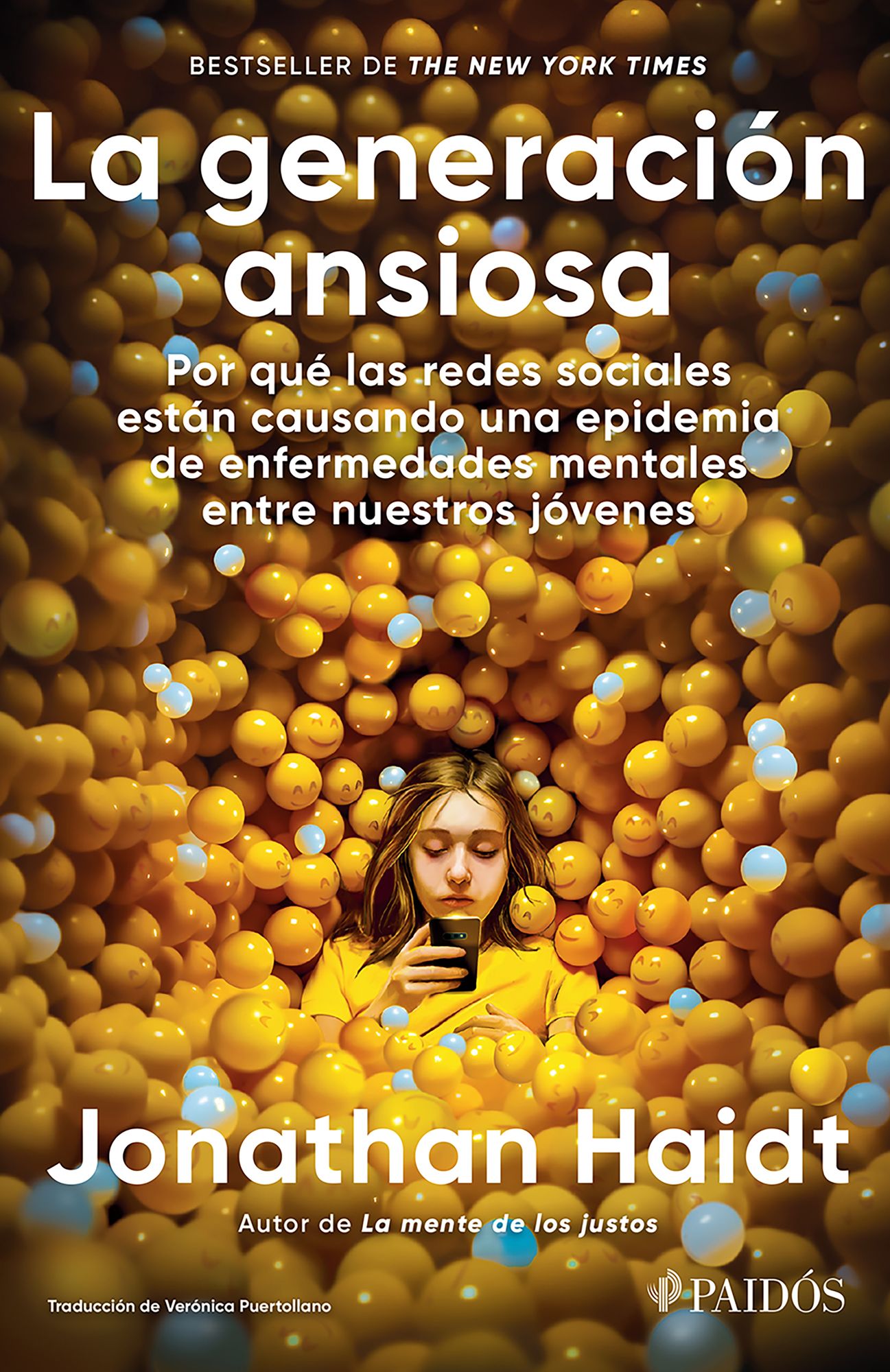 La generación ansiosa: Por qué las redes sociales están causando una epidemia de enfermedades mentales entre nuestros jóvenes / The Anxious Generation