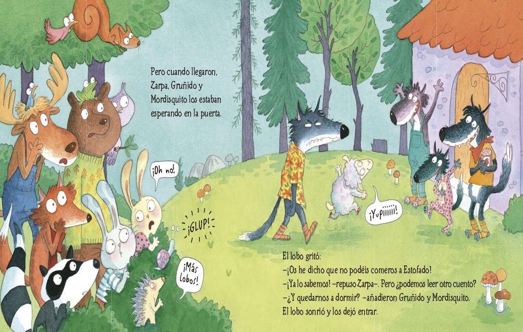 Los lobos que vinieron a cenar / The Wolves that Came to Dinner