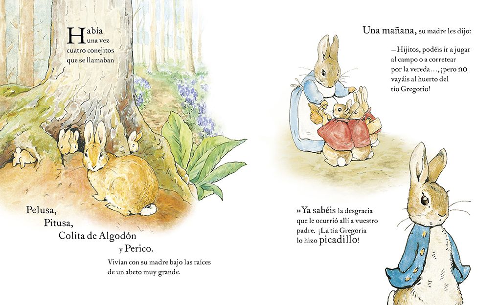 El cuento de Perico el Conejo (Ed. 120 aniversario) / The Tale of Peter Rabbit (120th Anniversary Edition)