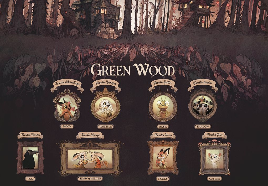 Green Wood. La hechicera Urania · El gran concurso de pasteles / Green Wood. Urania the Sorceress: The Great Cake Contest