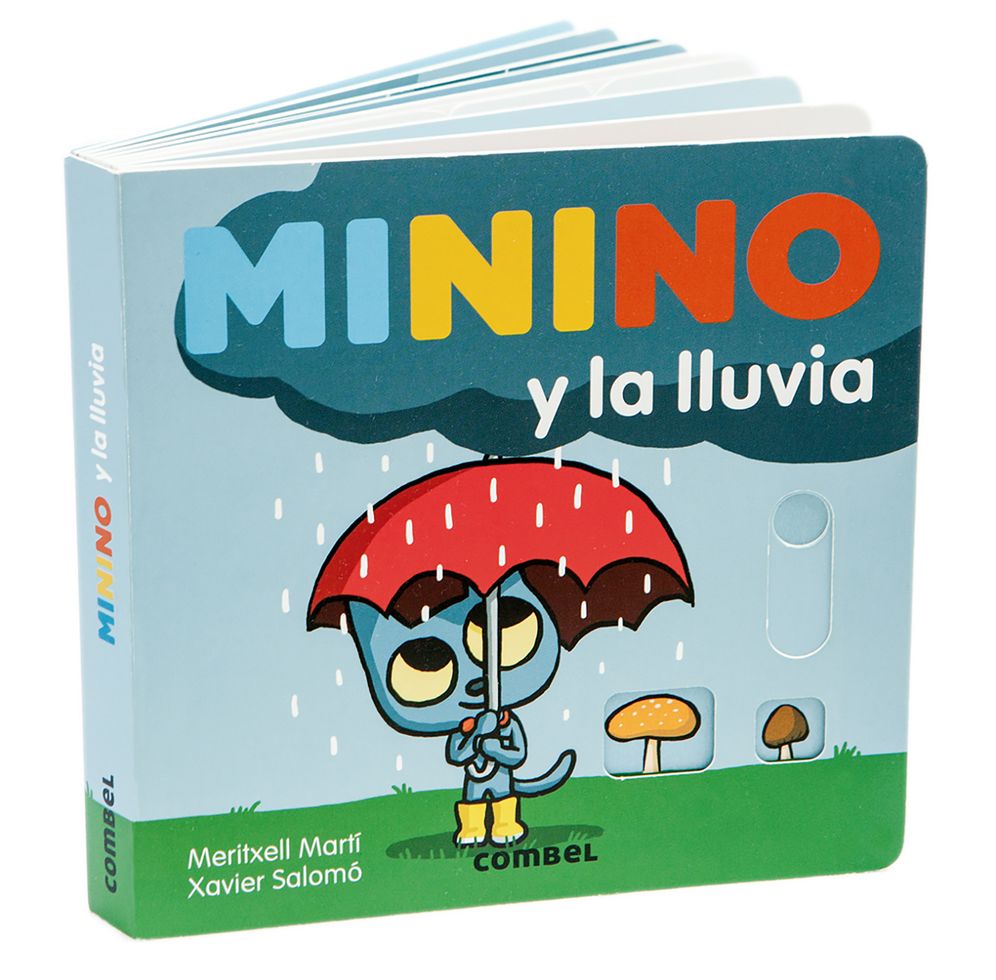 Minino y la lluvia
