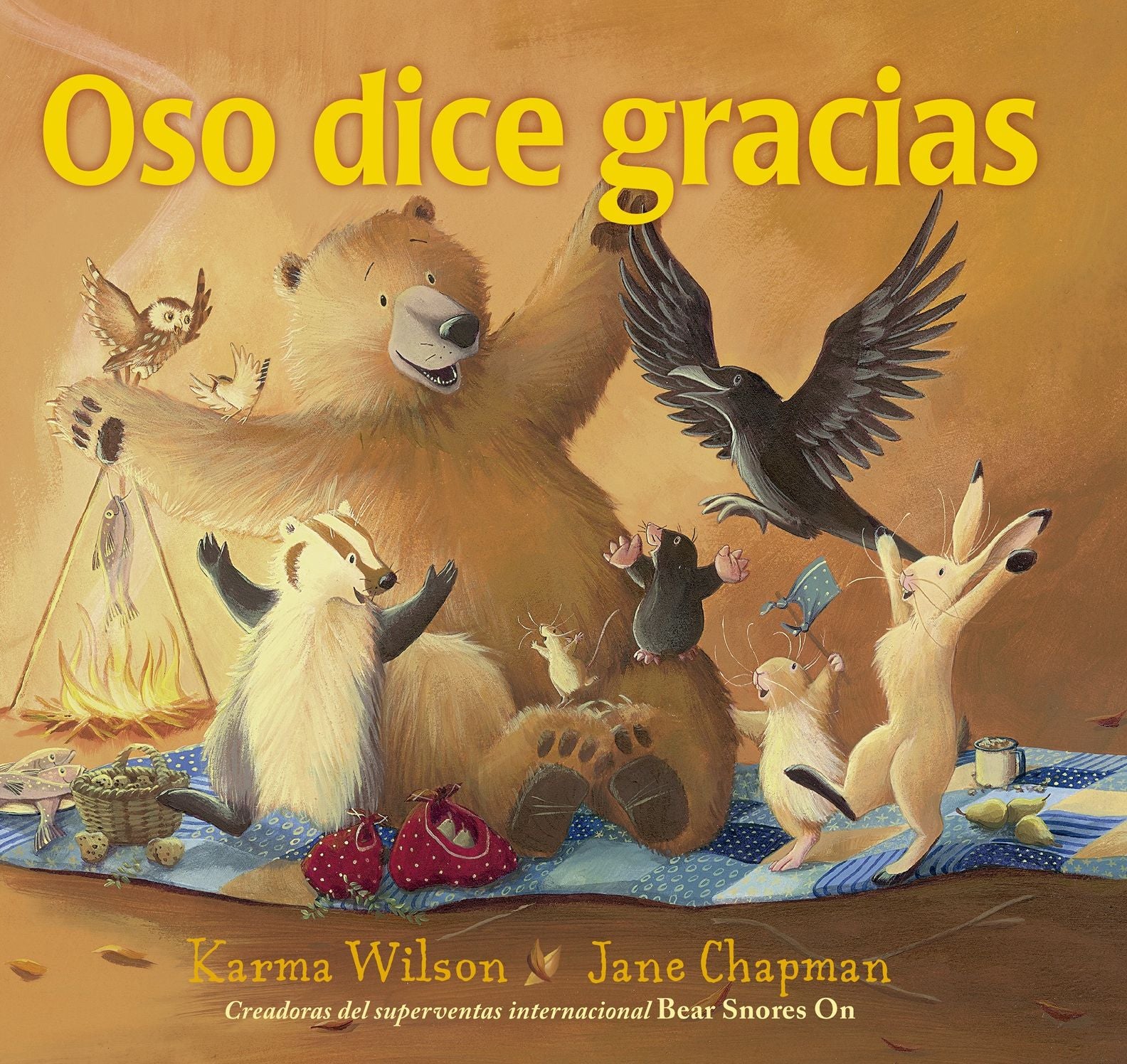 Oso dice gracias