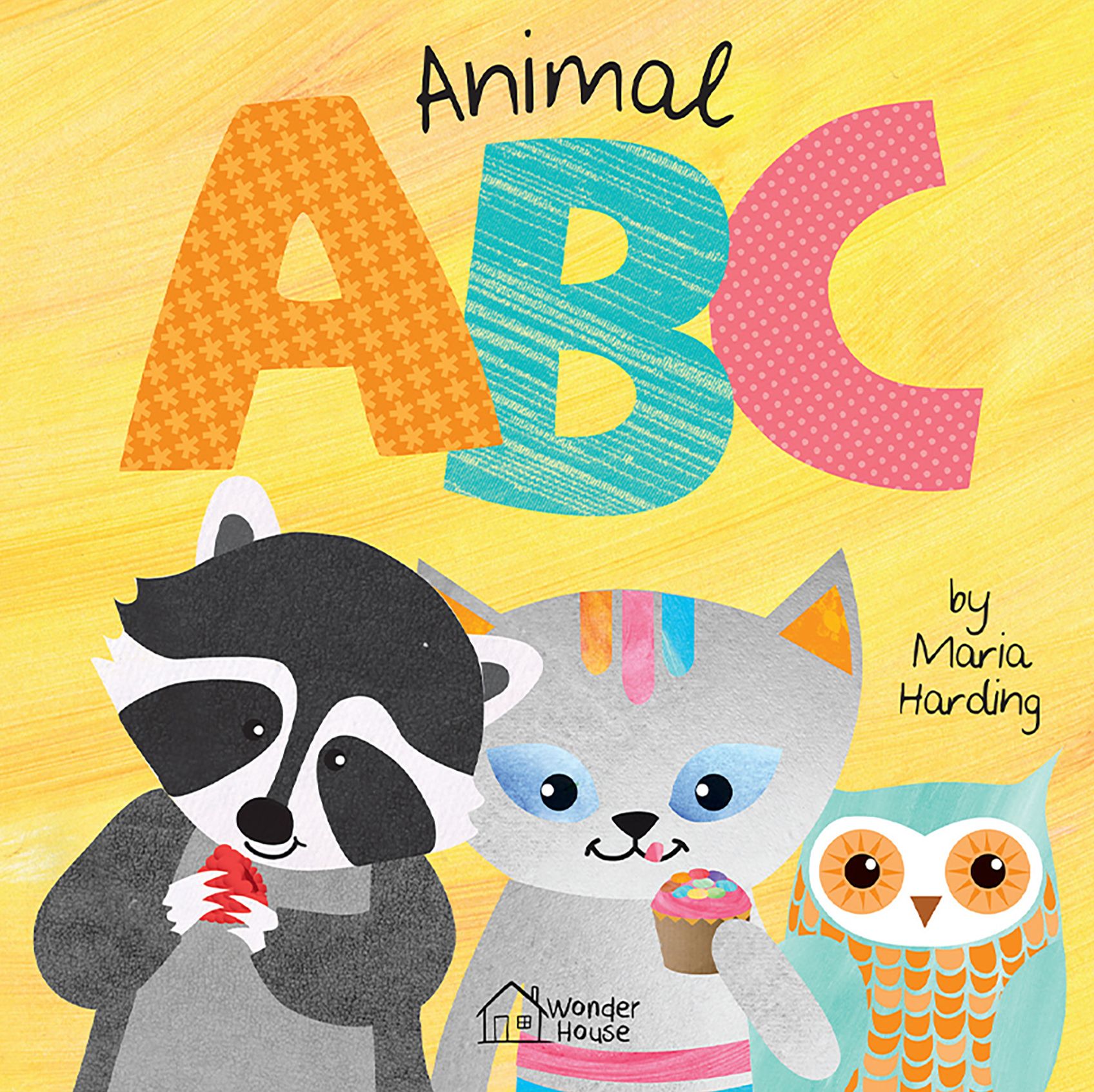 Animal ABC: Playful animals teach A to Z (Padded Board Book)