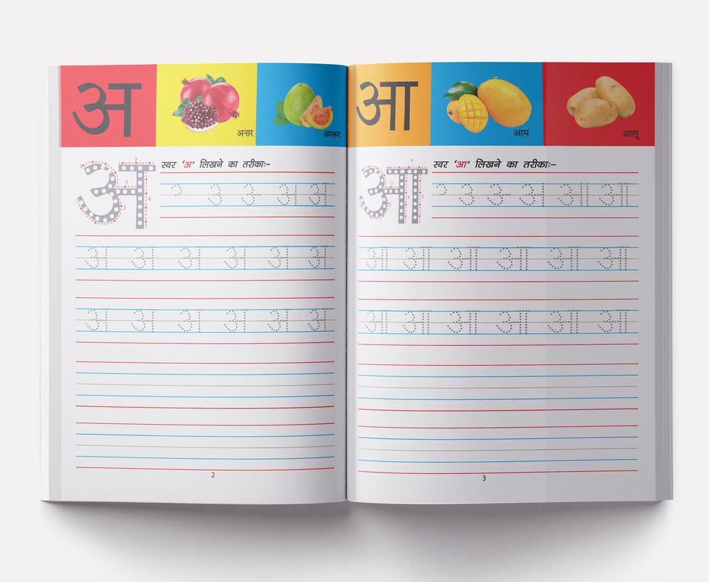 Meri Pratham Hindi Sulekh Varnmala: Hindi Writing Practice Book for Kids
