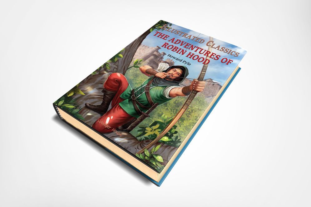 The Adventures of Robin Hood: Illustrated Abridged Children Classics English Novel With Review Questions (Hardback)
