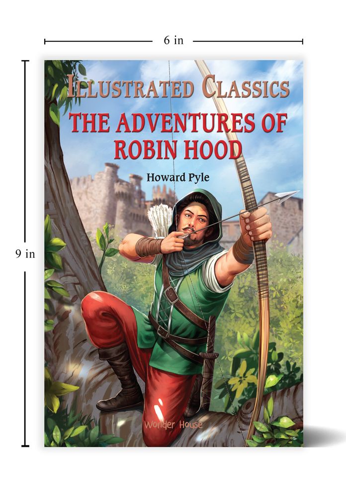 The Adventures of Robin Hood: Illustrated Abridged Children Classics English Novel With Review Questions (Hardback)