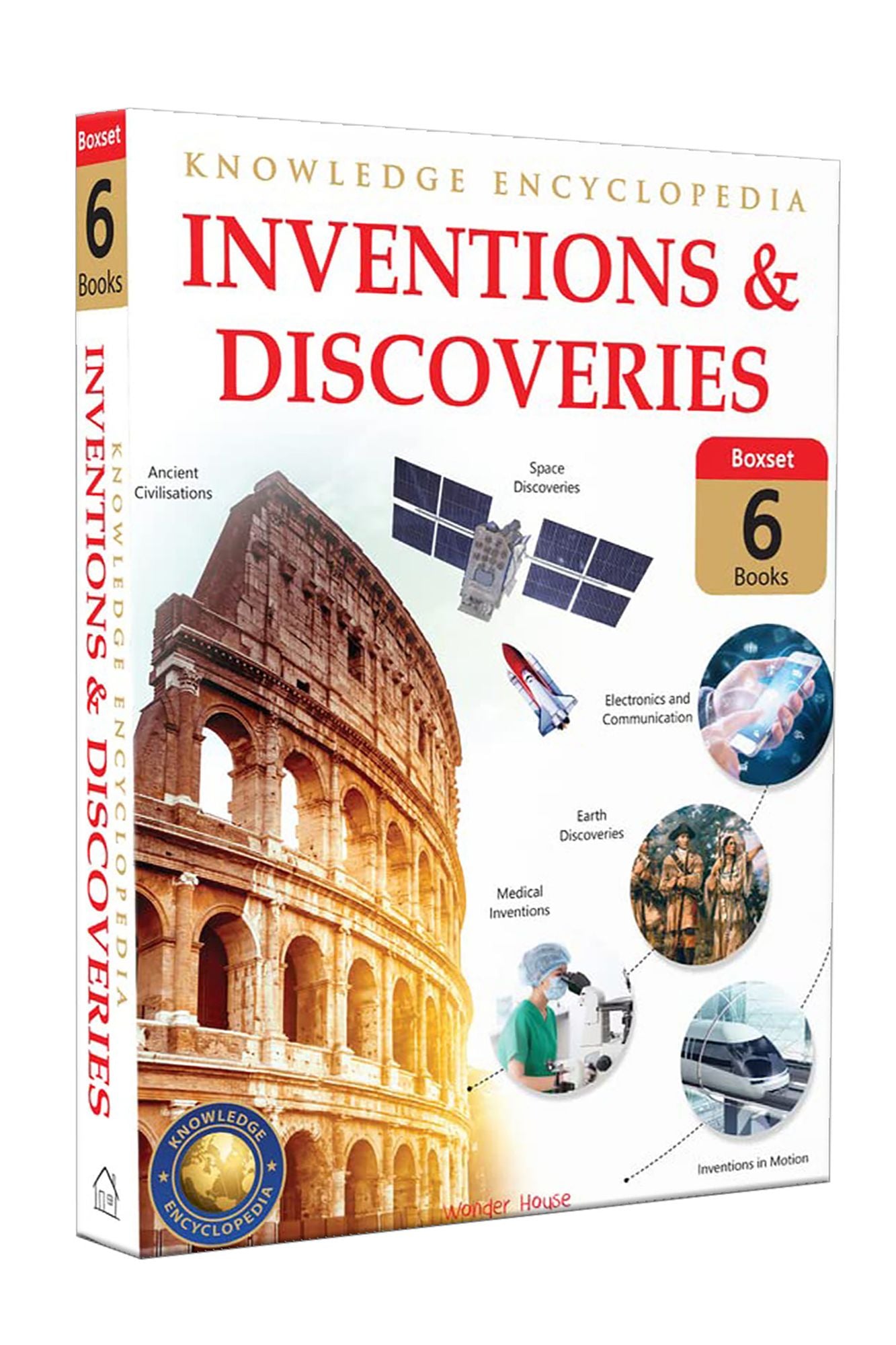 Inventions & Discoveries - Collection of 6 Books: Knowledge Encyclopedia For Children