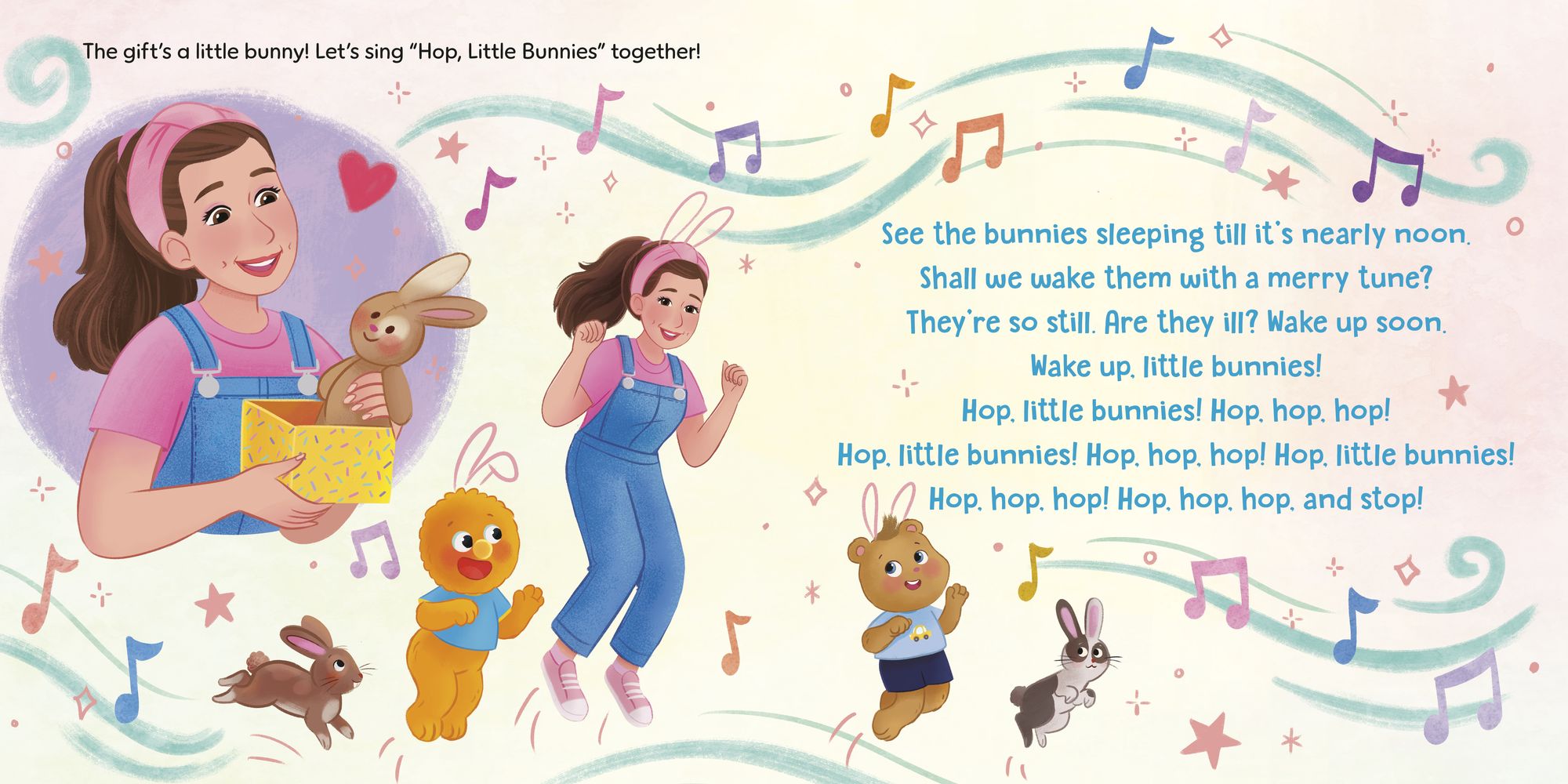 Happy Birthday, Wonderful You!: Encouraging Imaginative Play and Social Skills (Ms. Rachel): Includes 25 Stickers