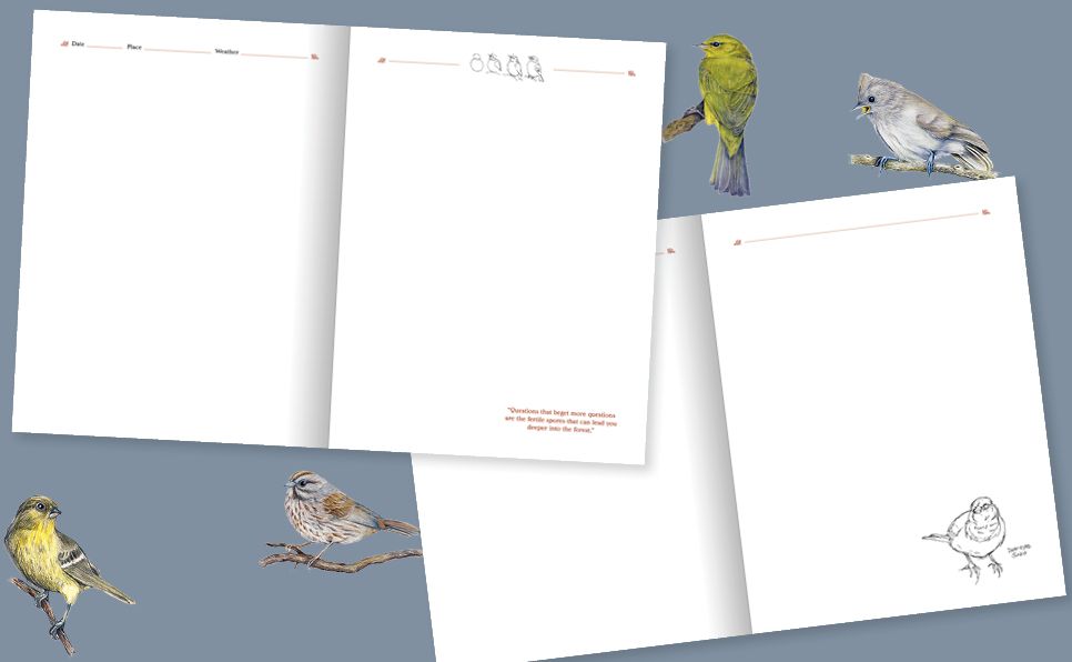 The Backyard Bird Journal: Pages for Writing, Sketching, and Living Deeply in Nature