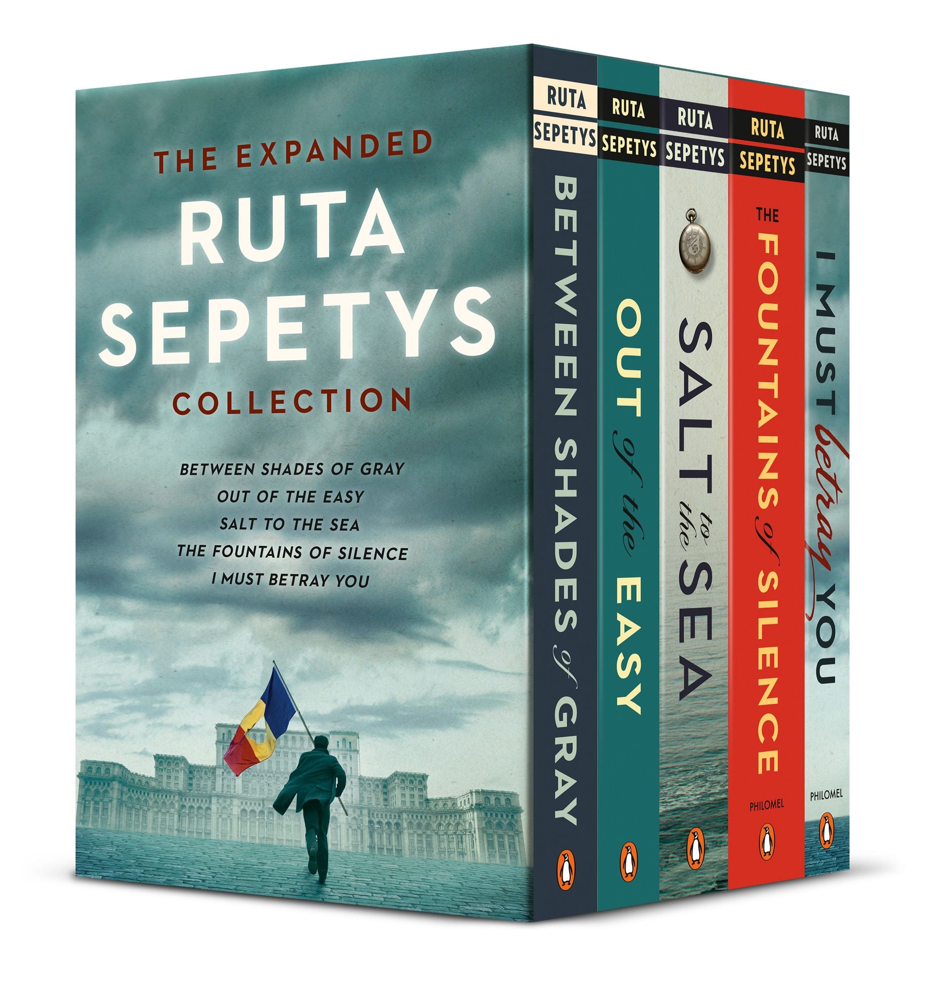 The Expanded Ruta Sepetys Collection (5-Book Paperback Boxed Set): Between Shades of Gray, Out of the Easy, Salt to the Sea, The Fountains of Silence, and I Must Betray You